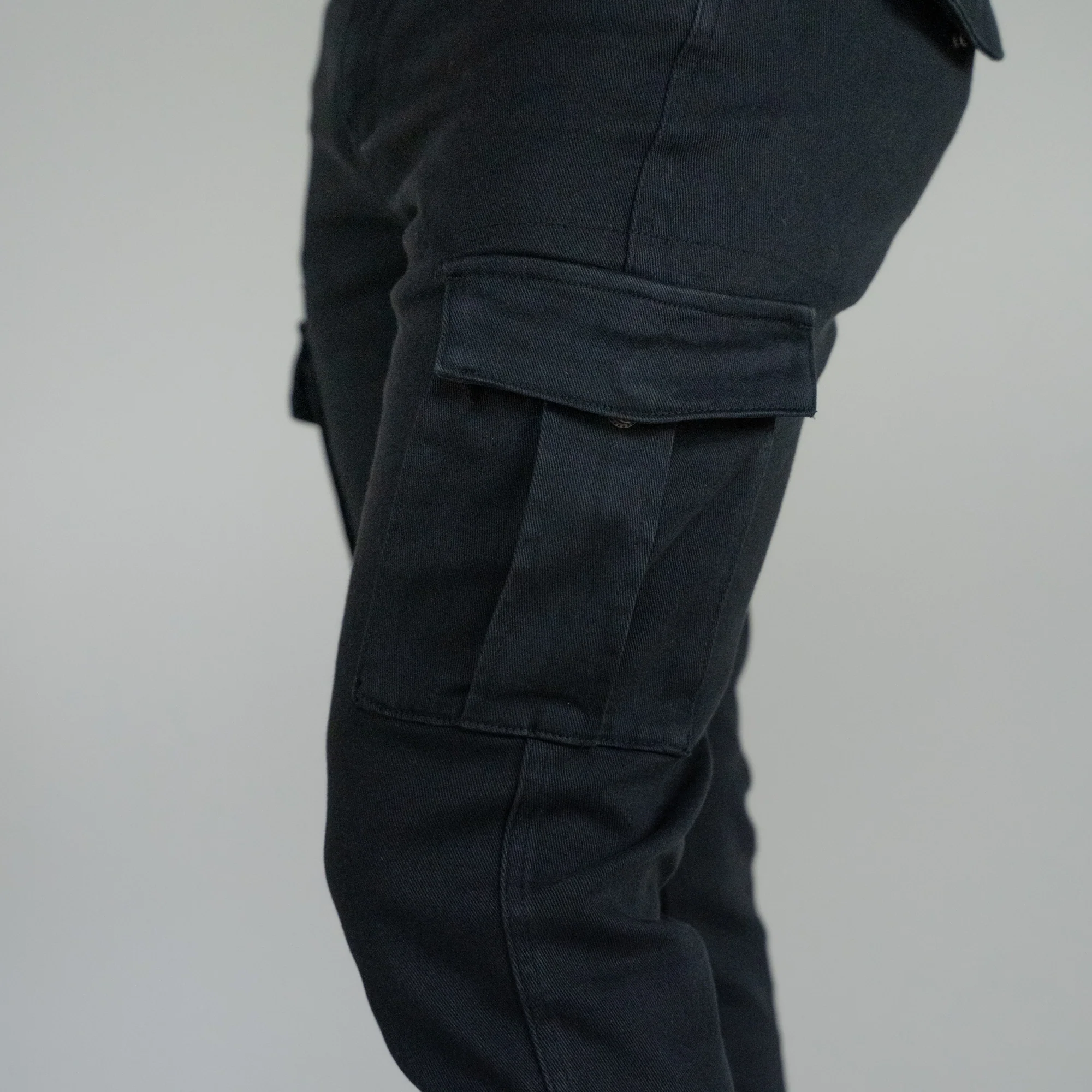 Cargo Pants - Black - Image 3