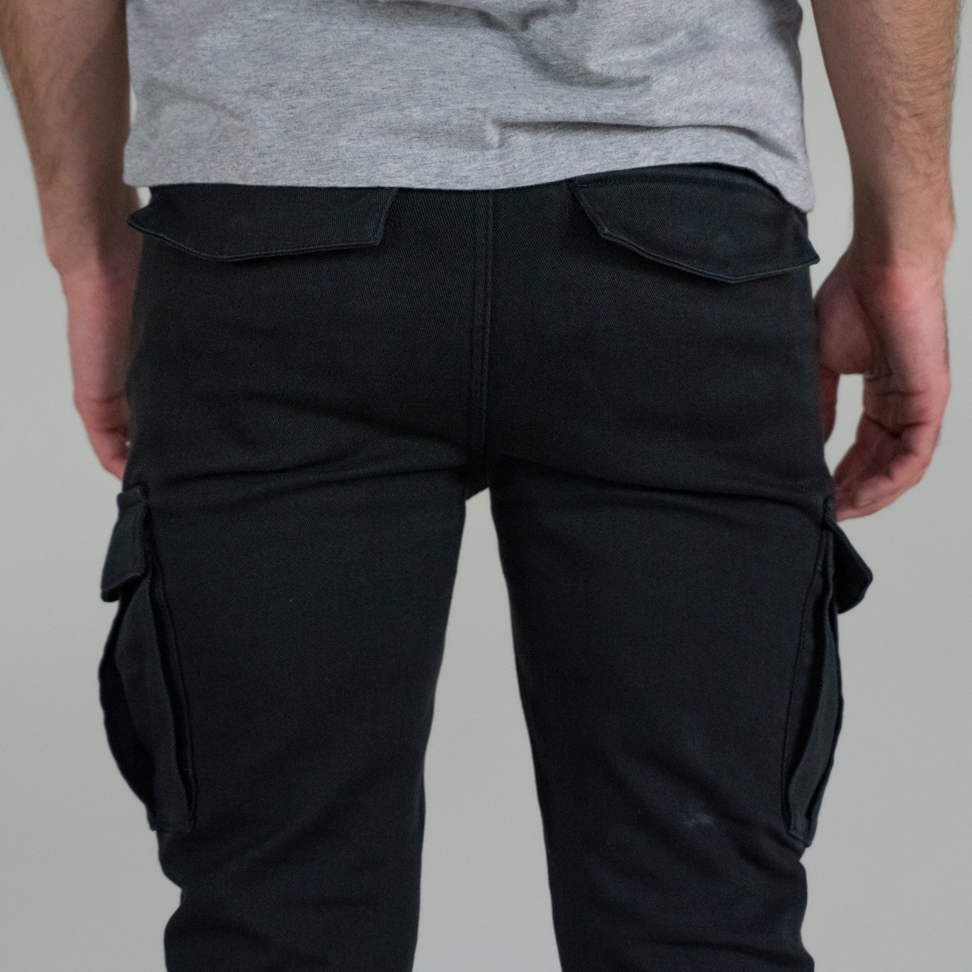 Cargo Pants - Black - Image 4