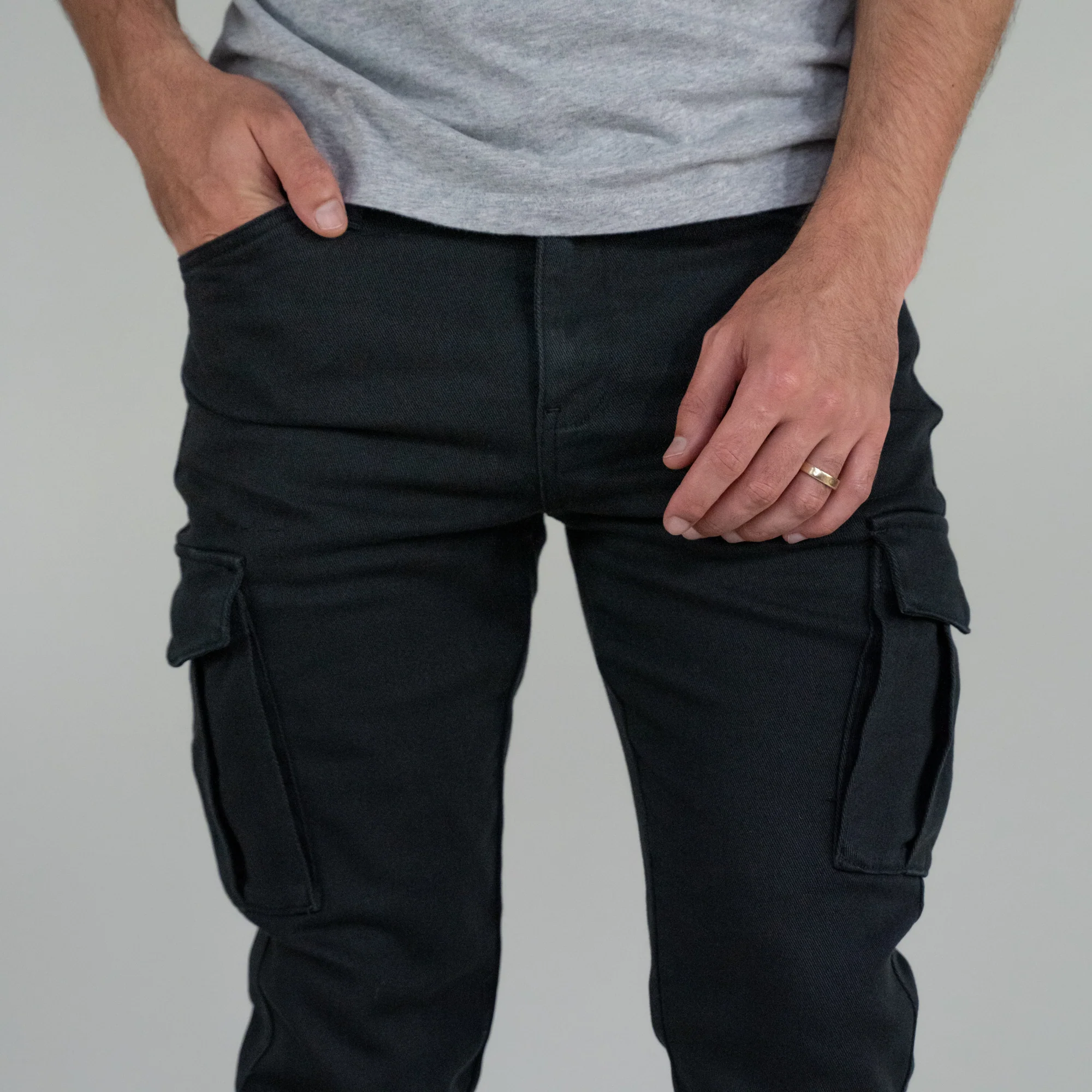 Cargo Pants - Black - Image 5