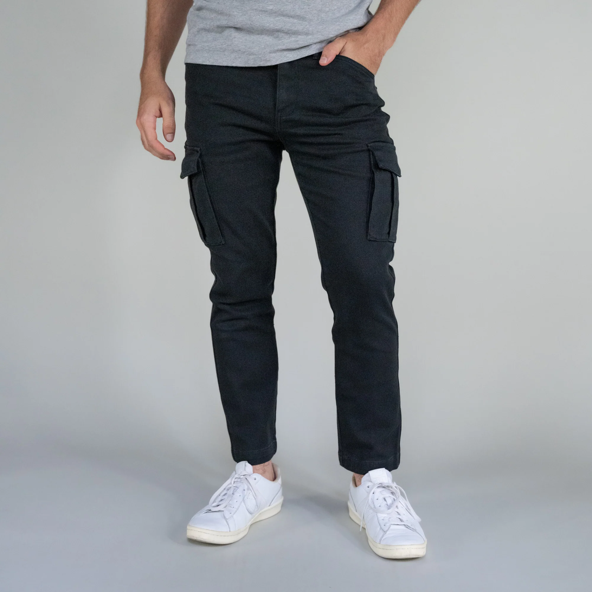 Cargo Pants - Black - Image 7