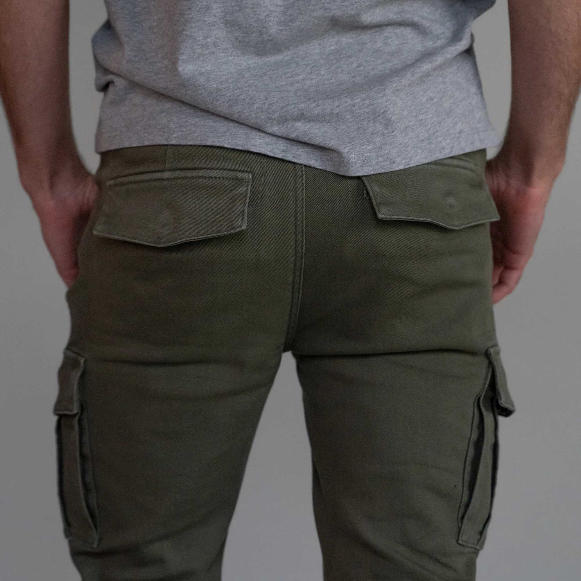 Cargo Pants - Olive - Image 2