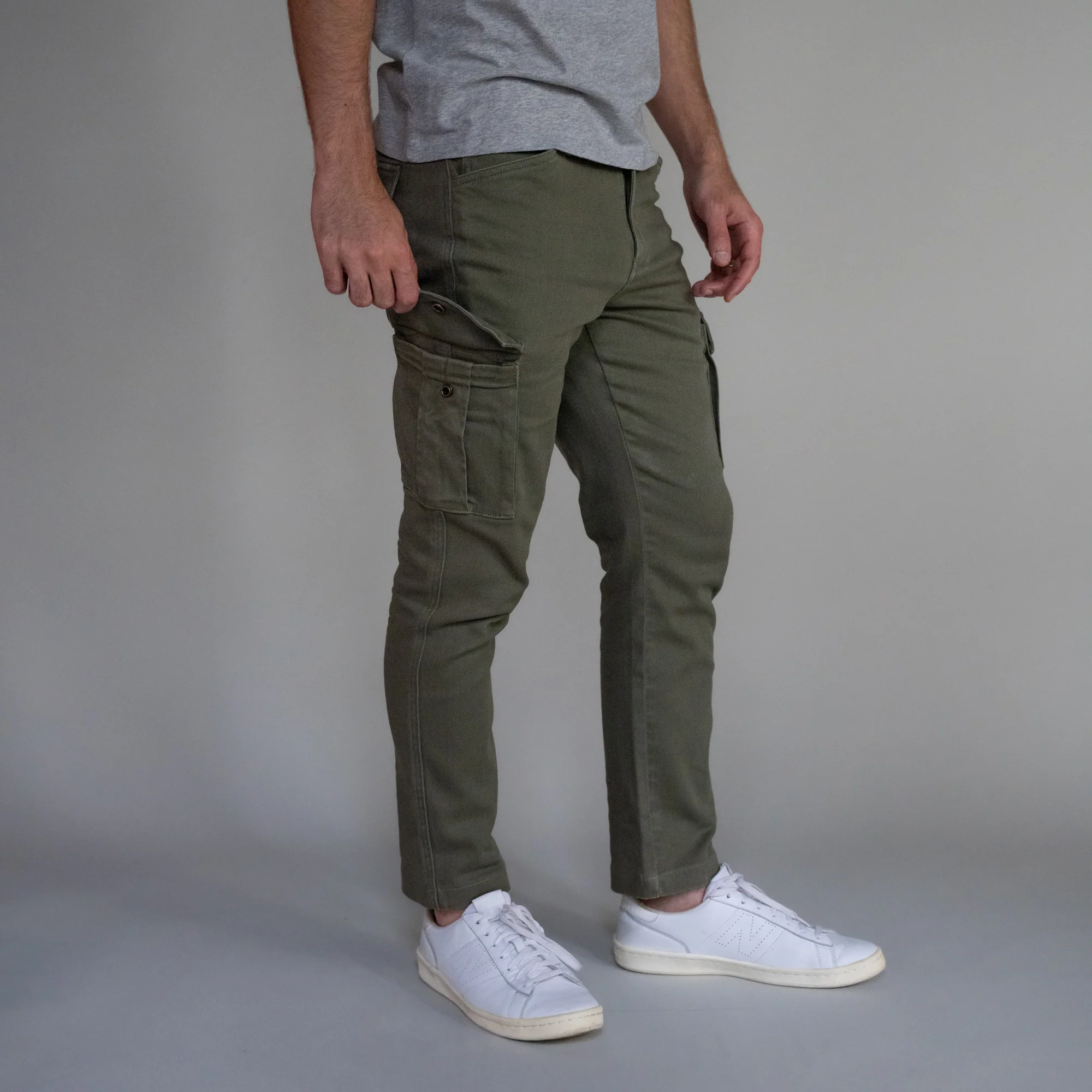 Cargo Pants - Olive - Image 6