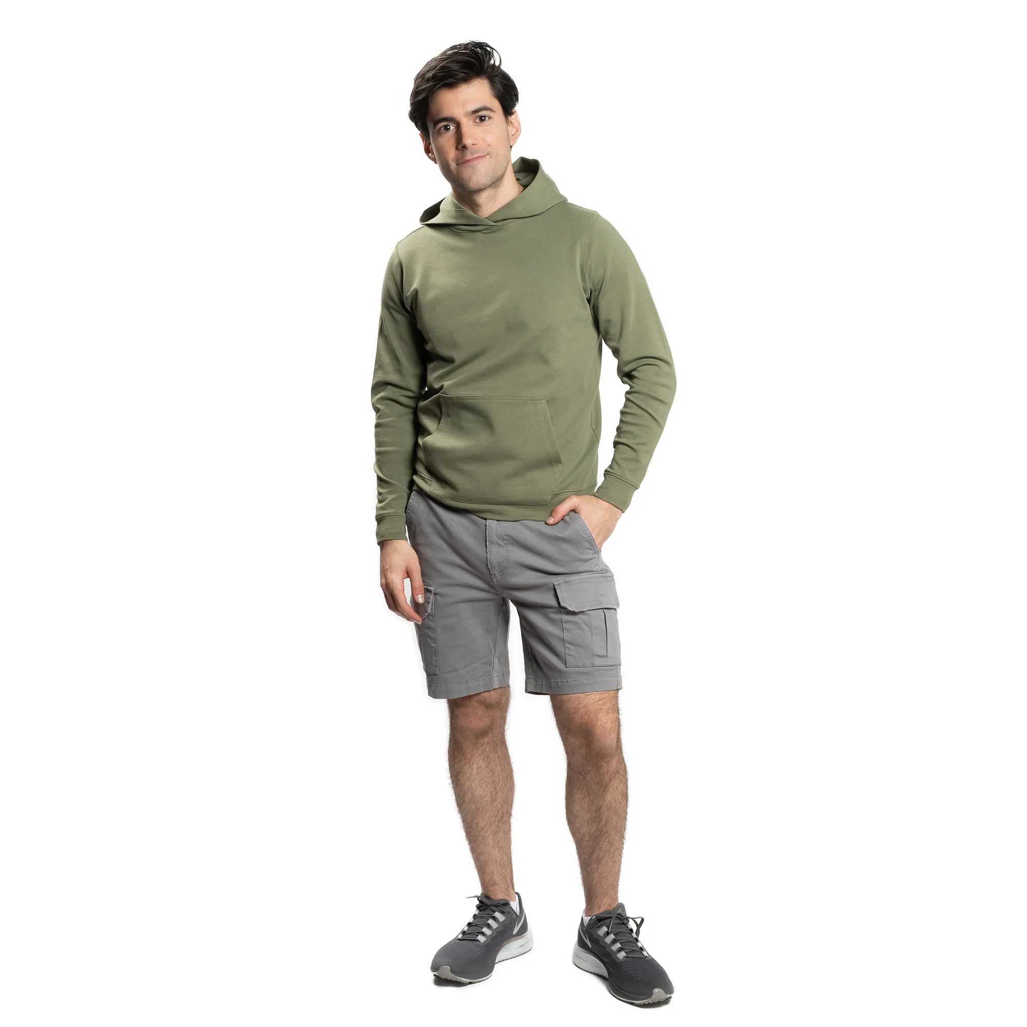 Cargo Shorts - Grey - Image 4