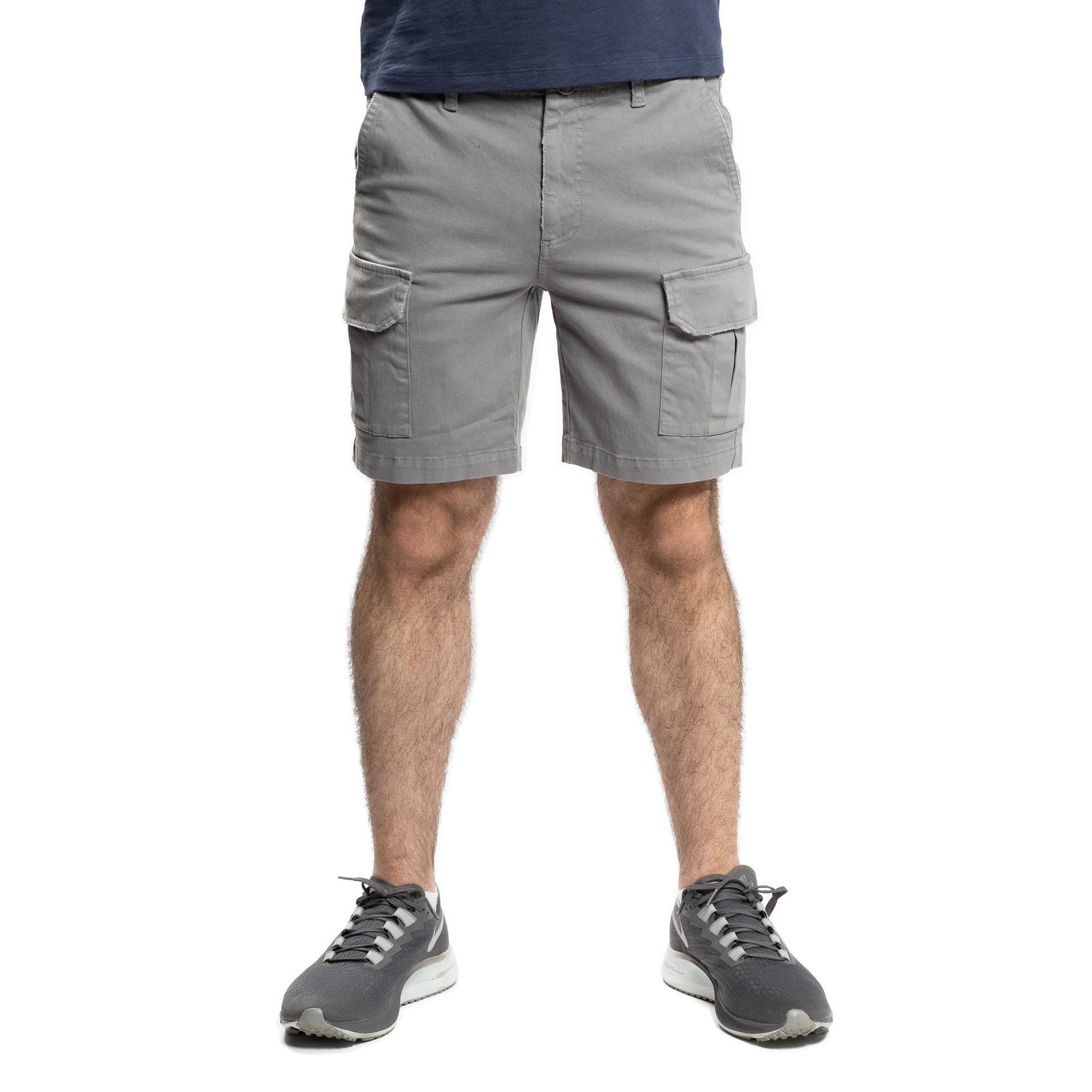 Cargo Shorts - Grey - Image 7