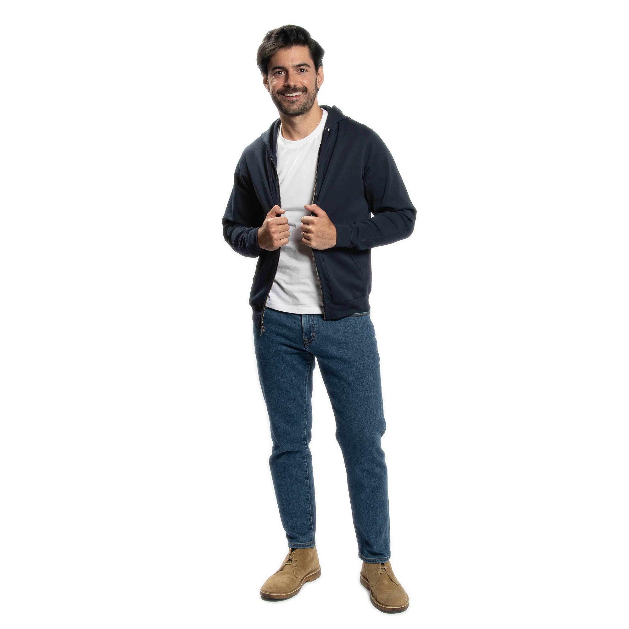 Classic Hoodie - Navy - Image 4