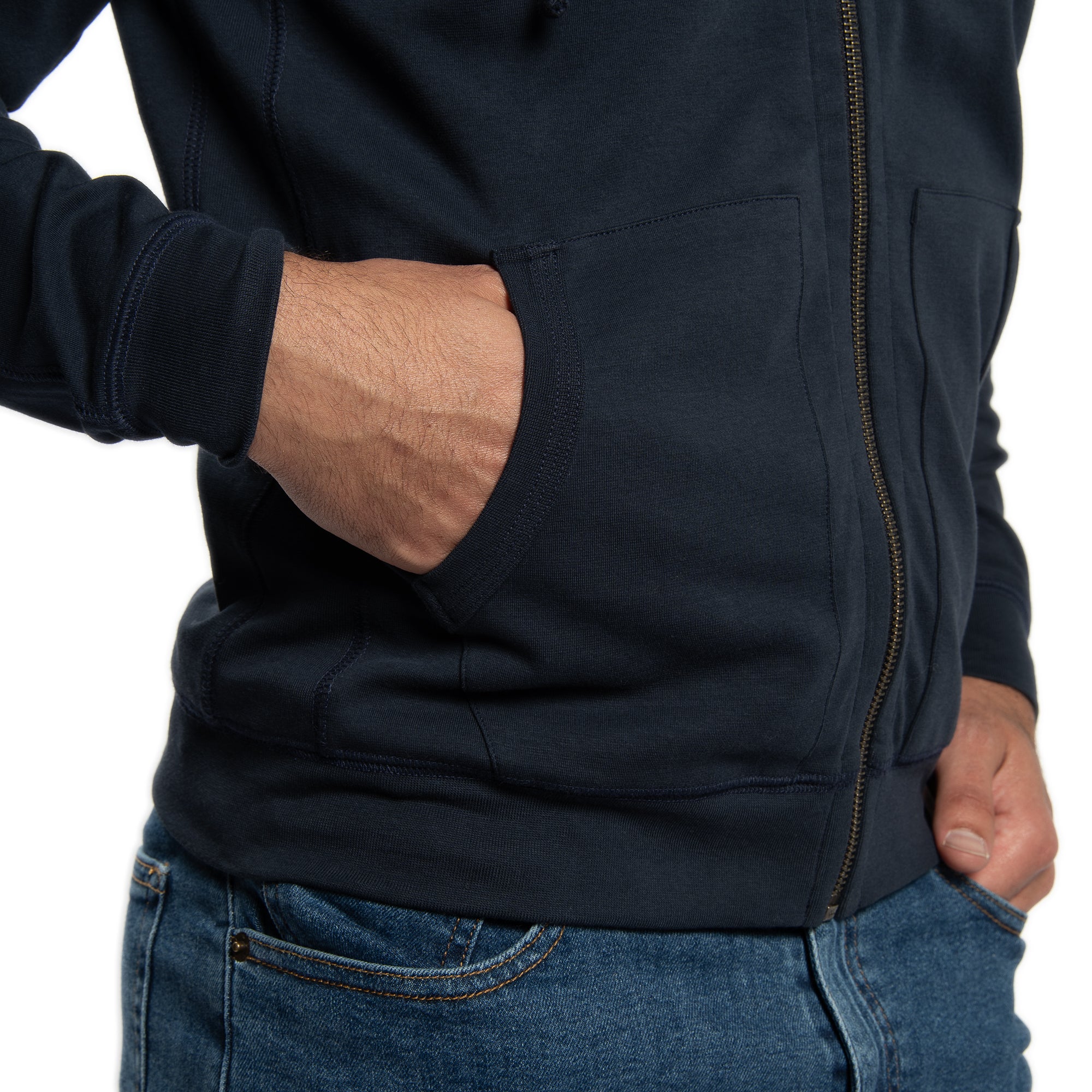 Classic Hoodie - Navy - Image 5