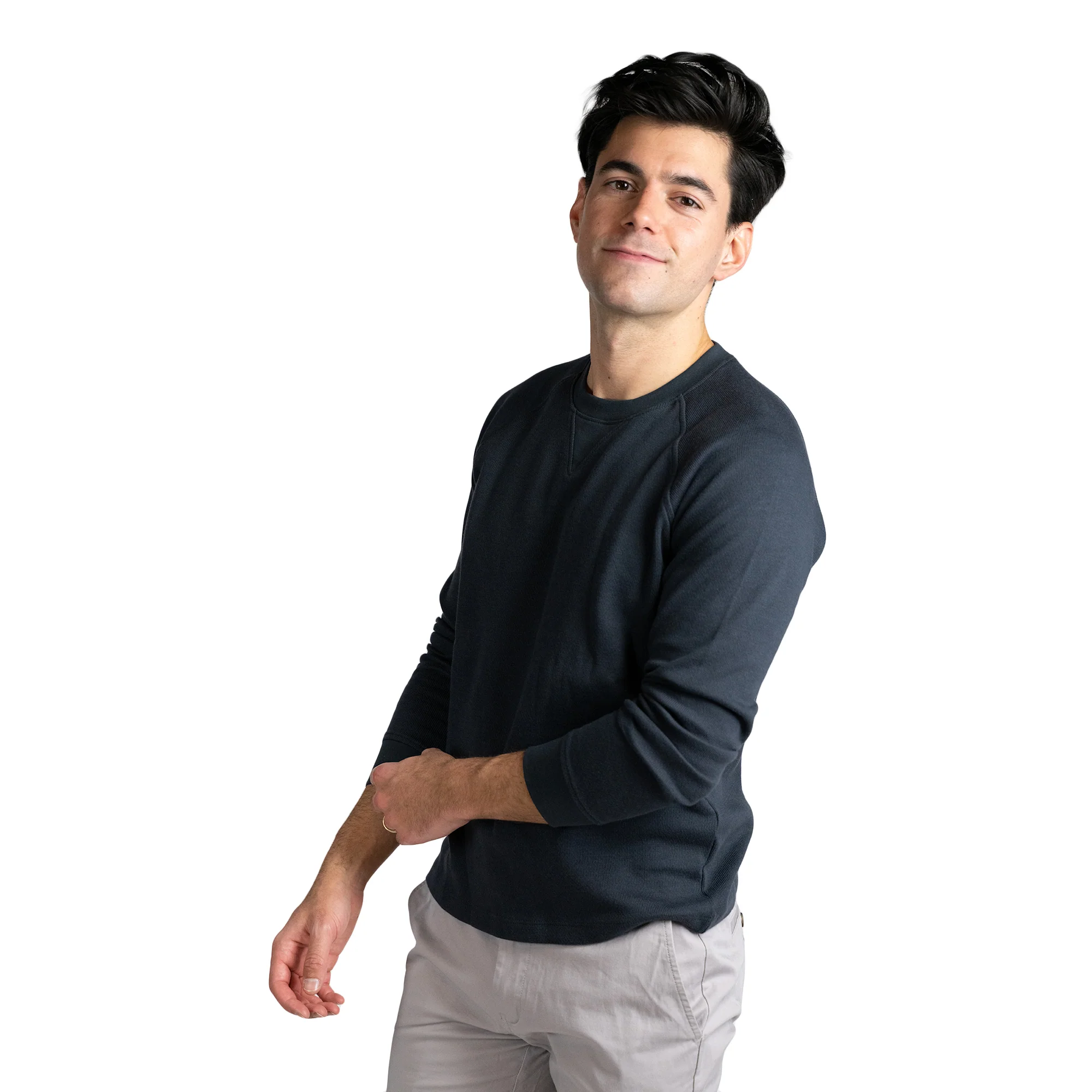 Cotton Pullovers - Black - Image 4