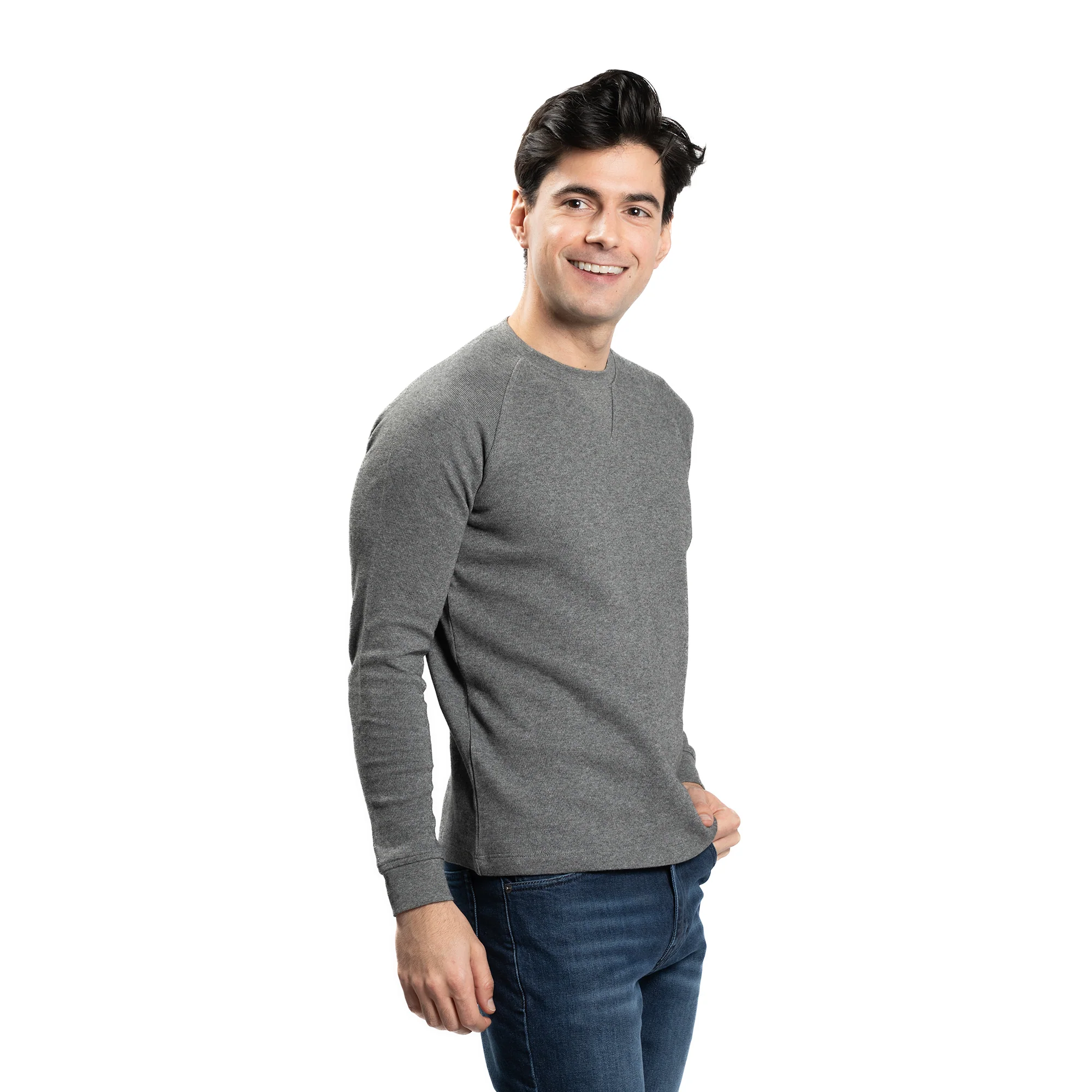Cotton Pullovers - Charcoal - Image 2