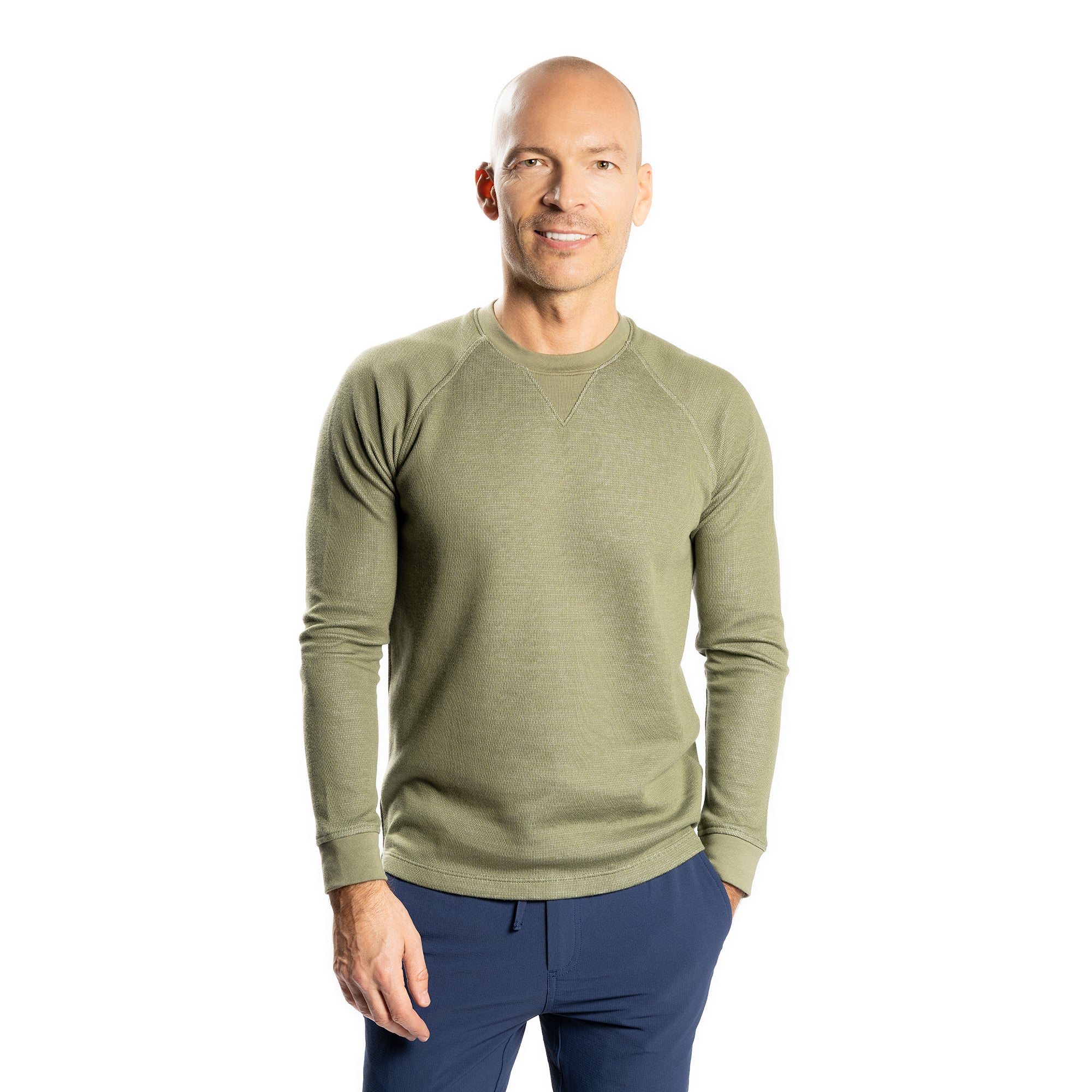 Cotton Pullovers - Olive - Image 2
