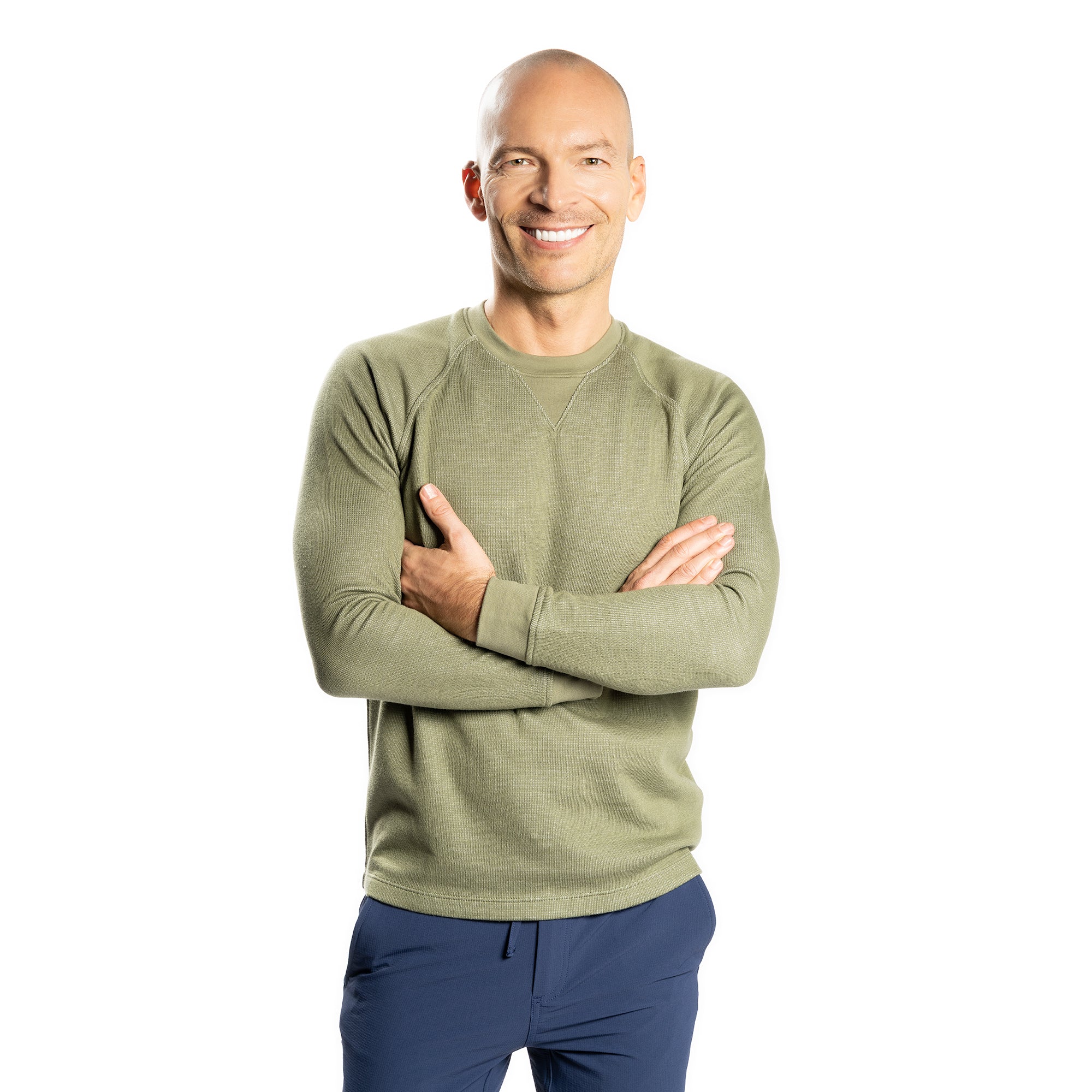 Cotton Pullovers - Olive - Image 5