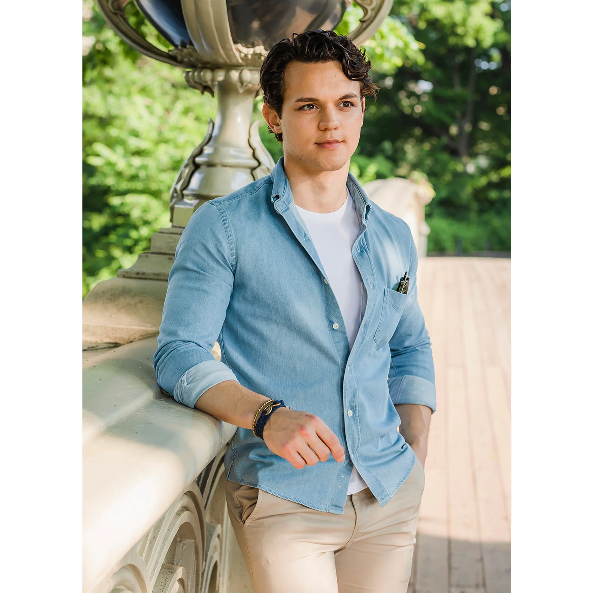 Denim Shirts - Light Wash - Image 5