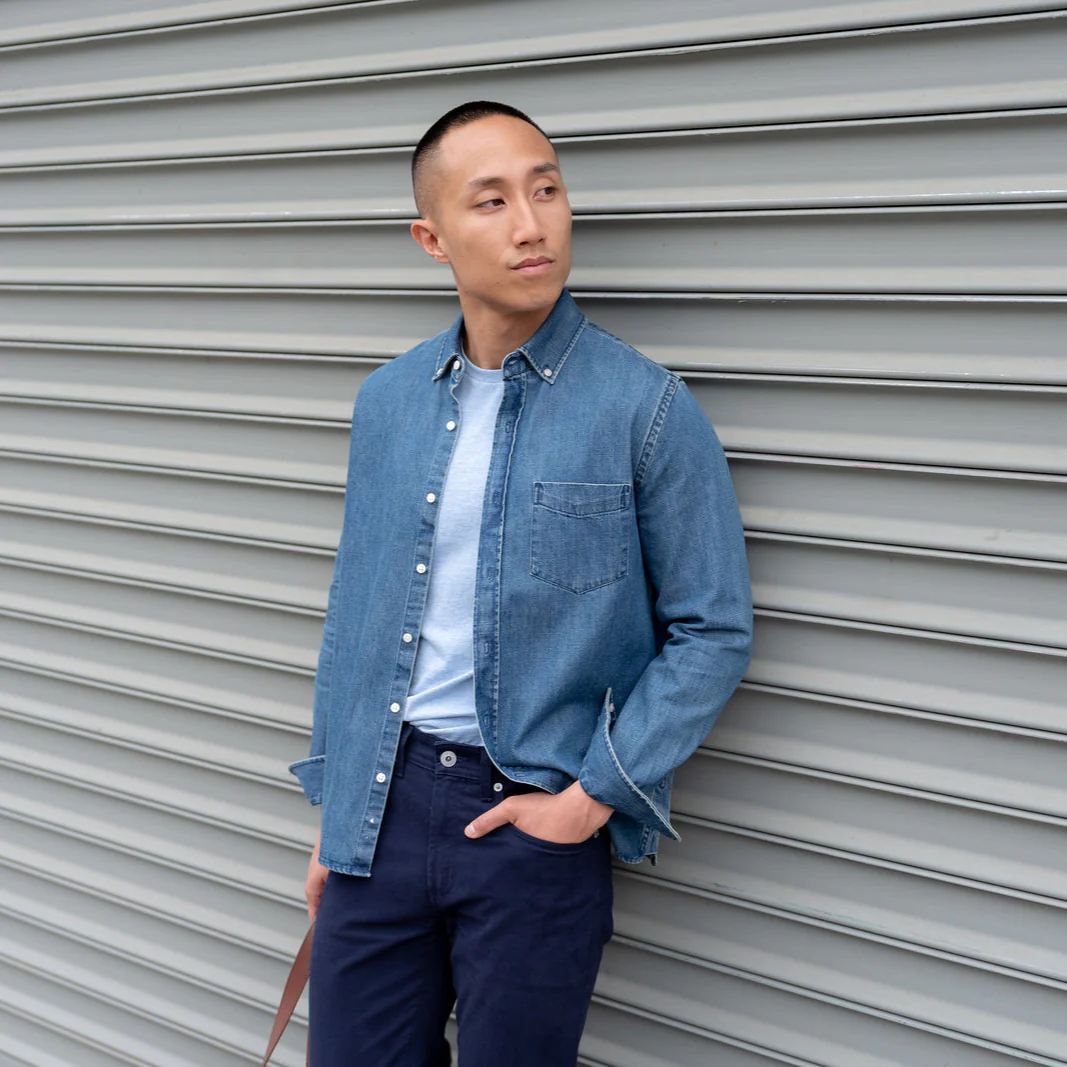Denim Shirts - Medium Wash - Image 3