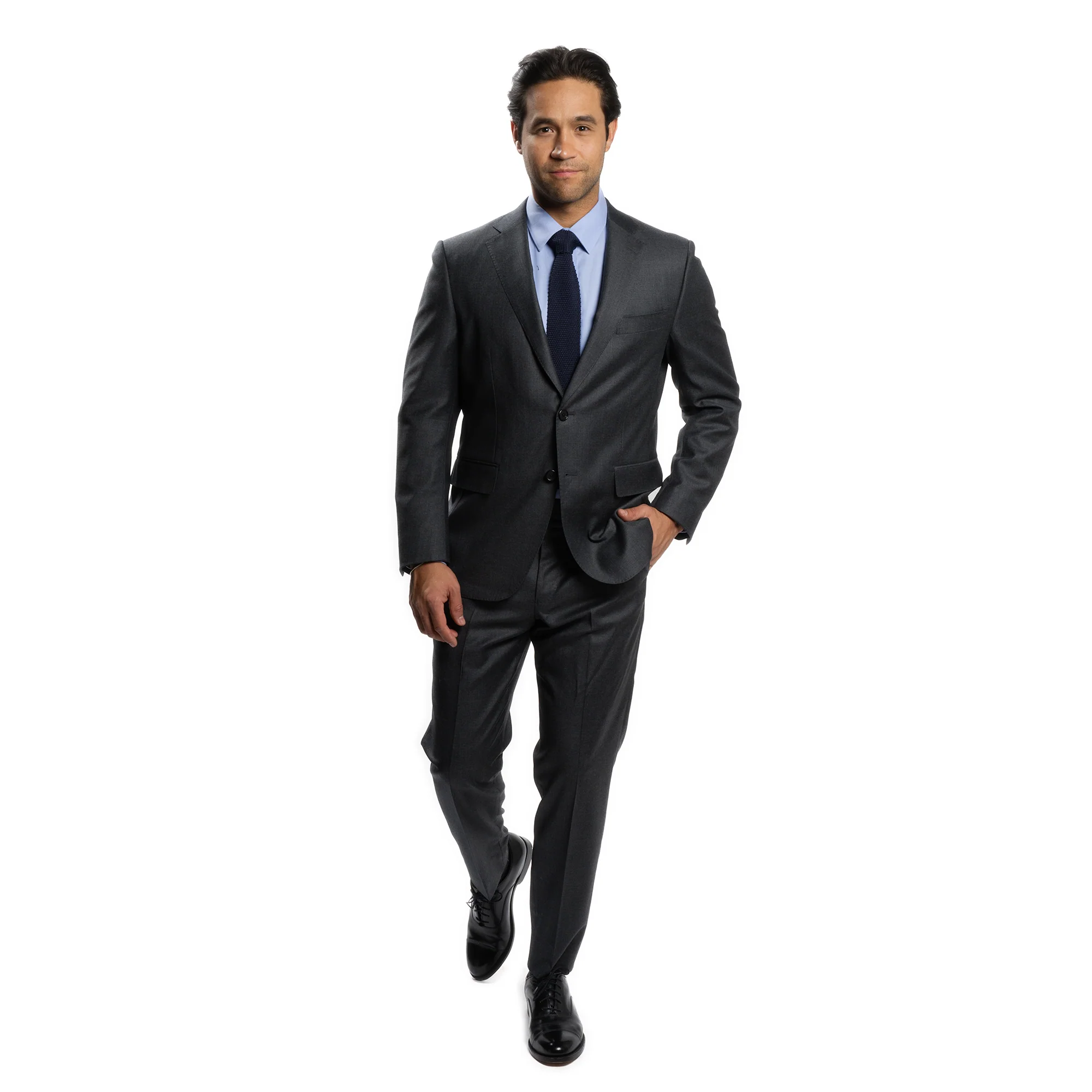 Easy Care Dress Shirt Standard Fit - Blue - Image 8