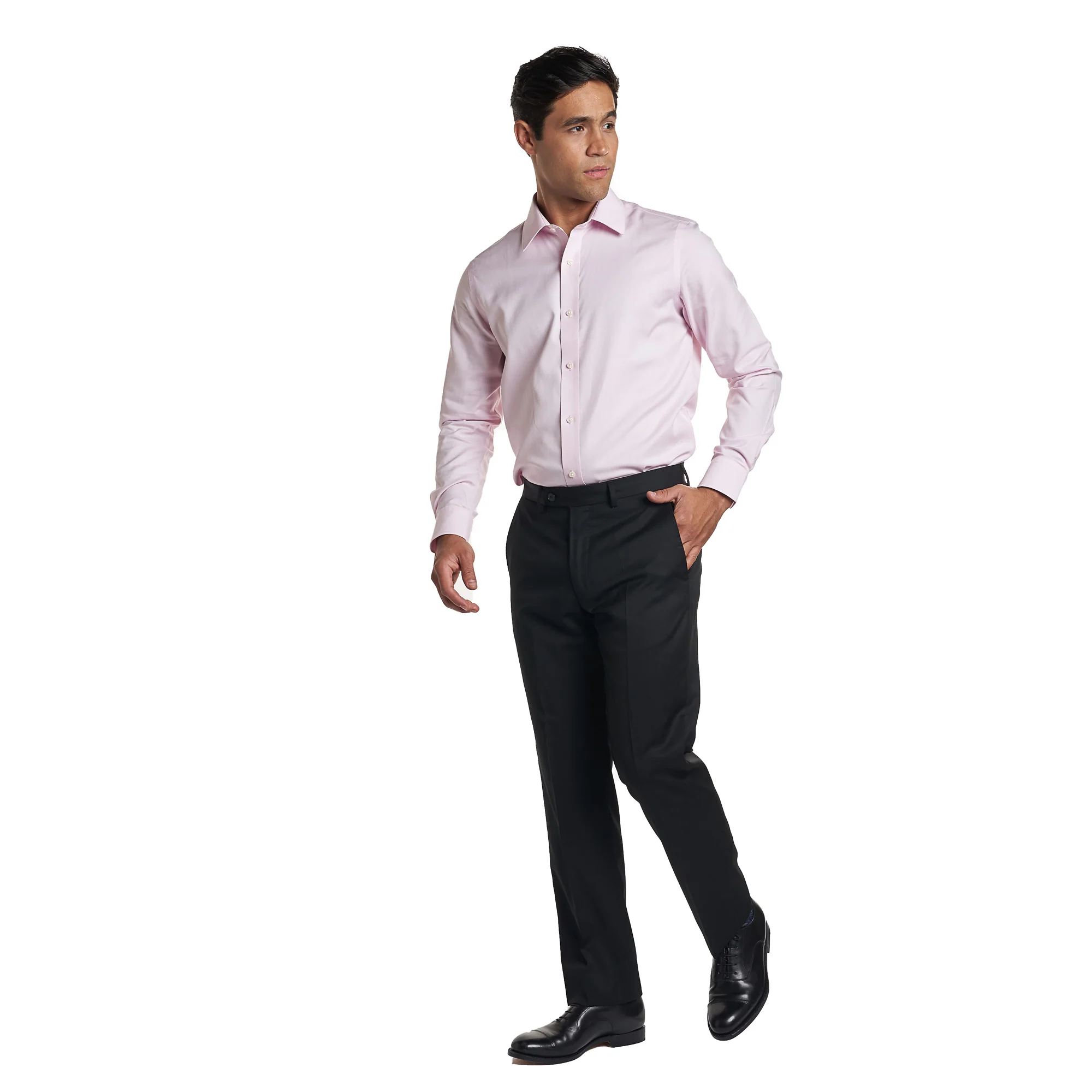 Easy Care Dress Shirt Standard Fit - Pink - Image 3