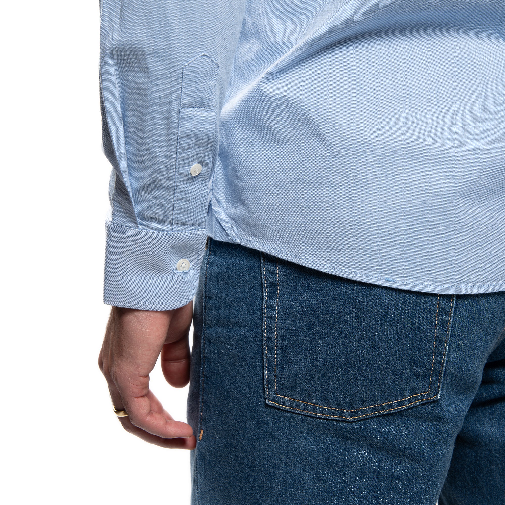 Everyday Stretch Oxford Slim Fit -  Blue - Image 4