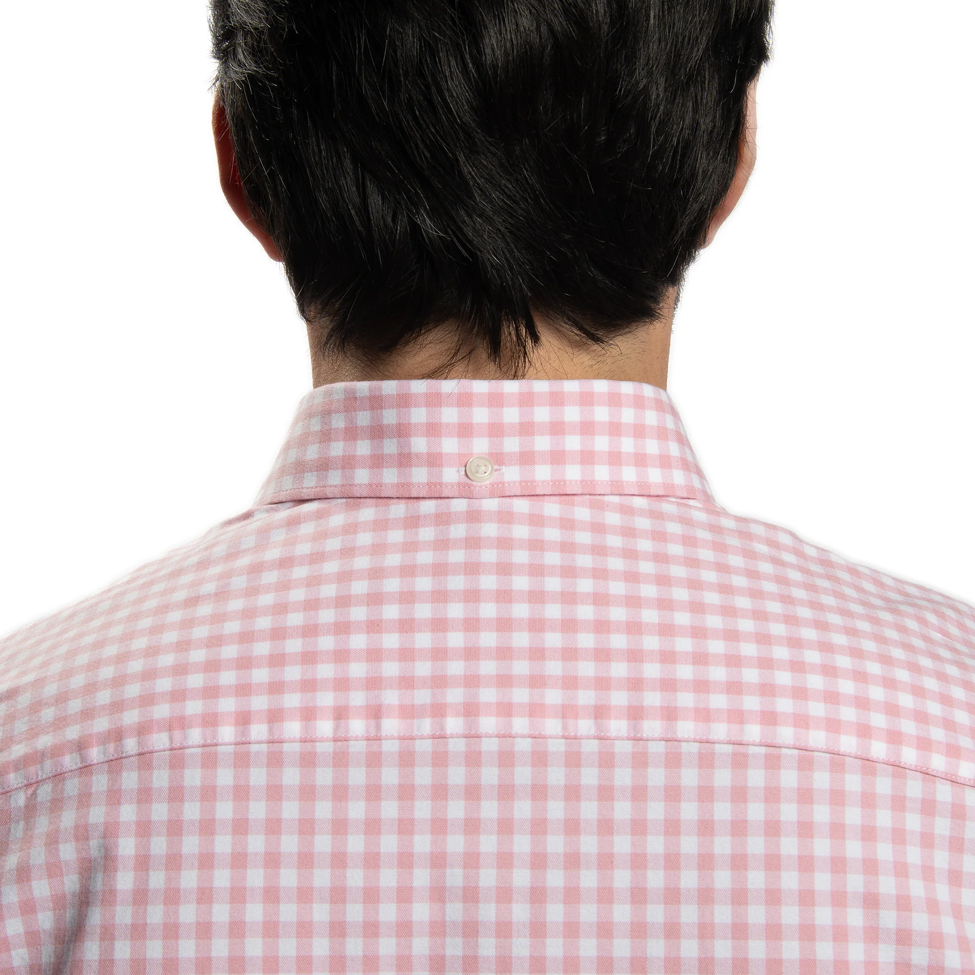 Everyday Stretch Oxford Standard Fit -  Pink Gingham - Image 4