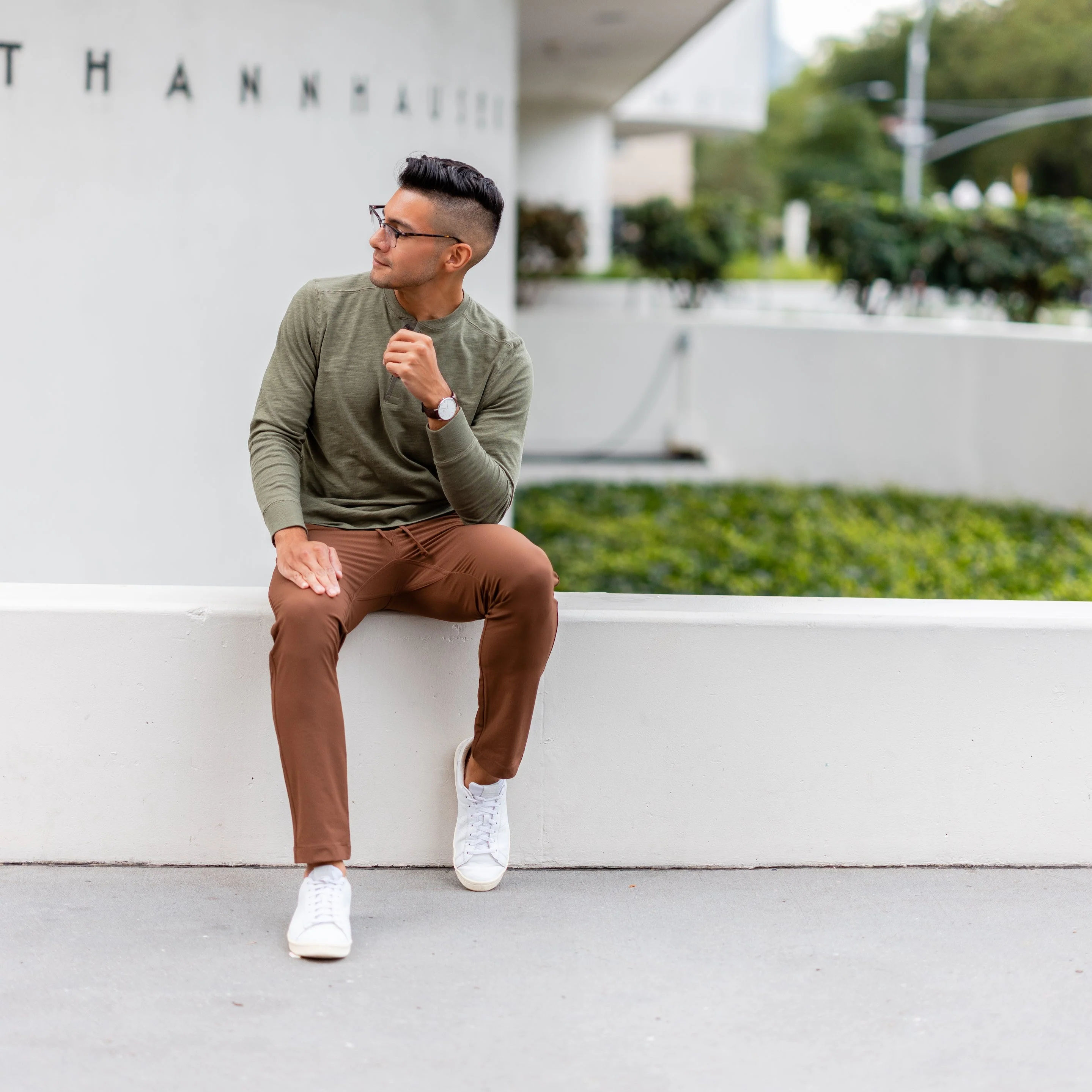 Everywhere Pants - Brown - Image 5