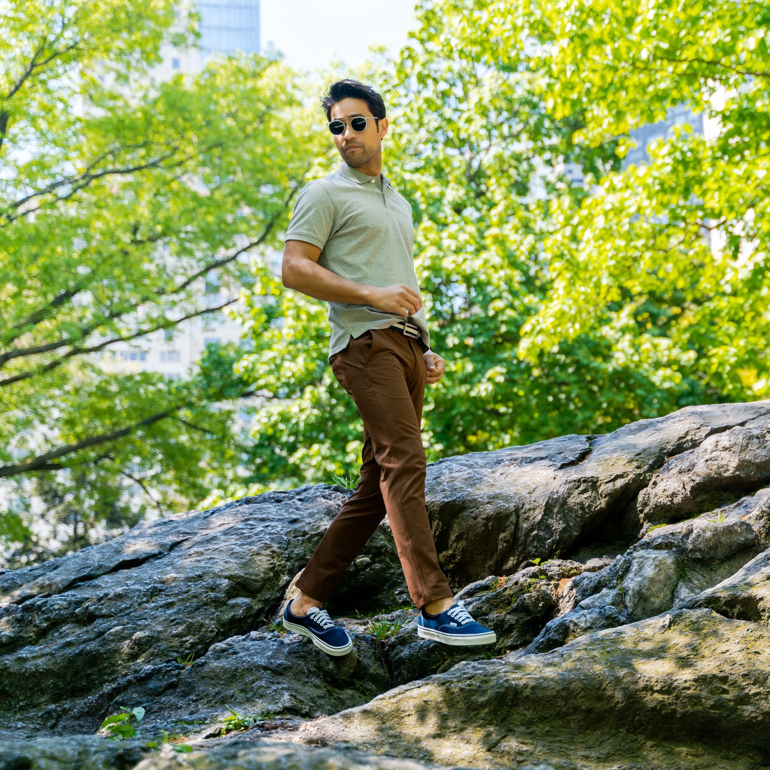 Everywhere Pants - Brown - Image 6