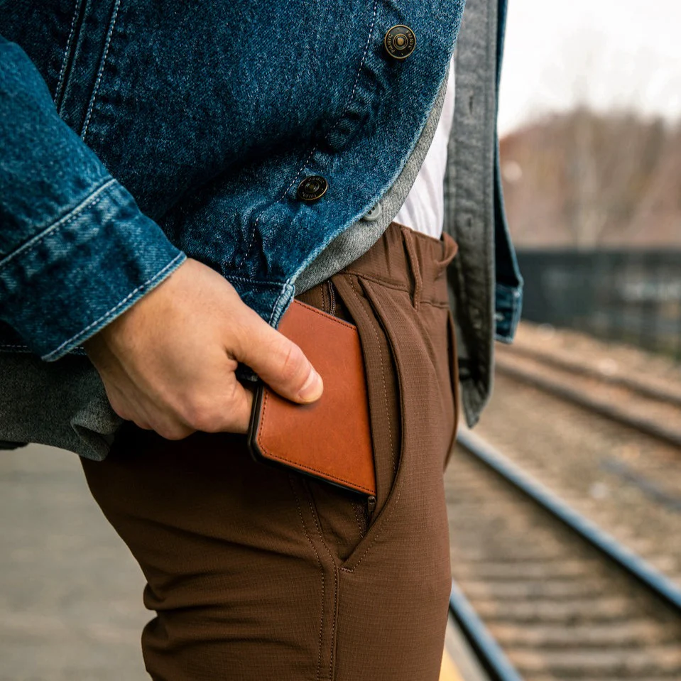 Everywhere Pants - Brown - Image 7