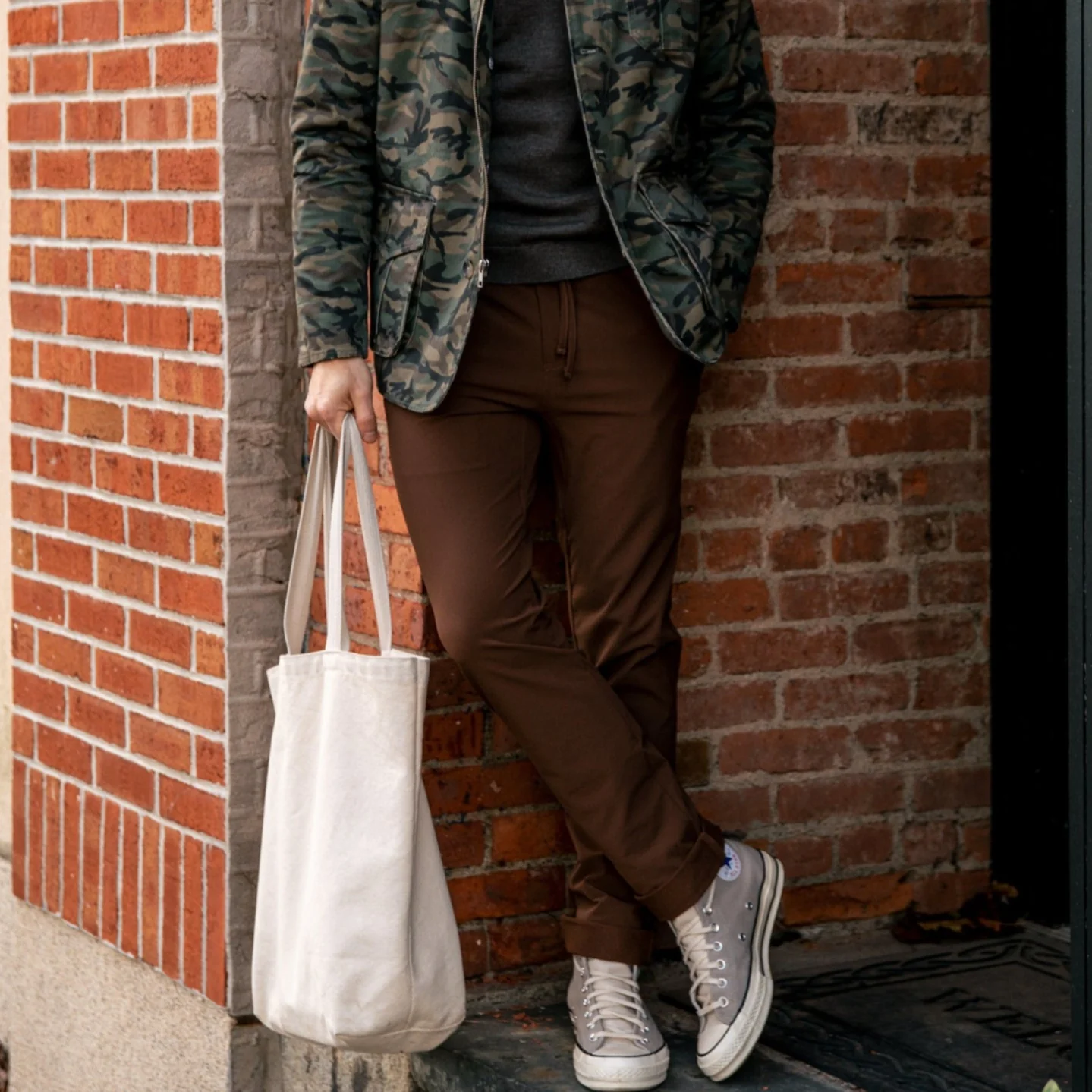 Everywhere Pants - Brown - Image 8