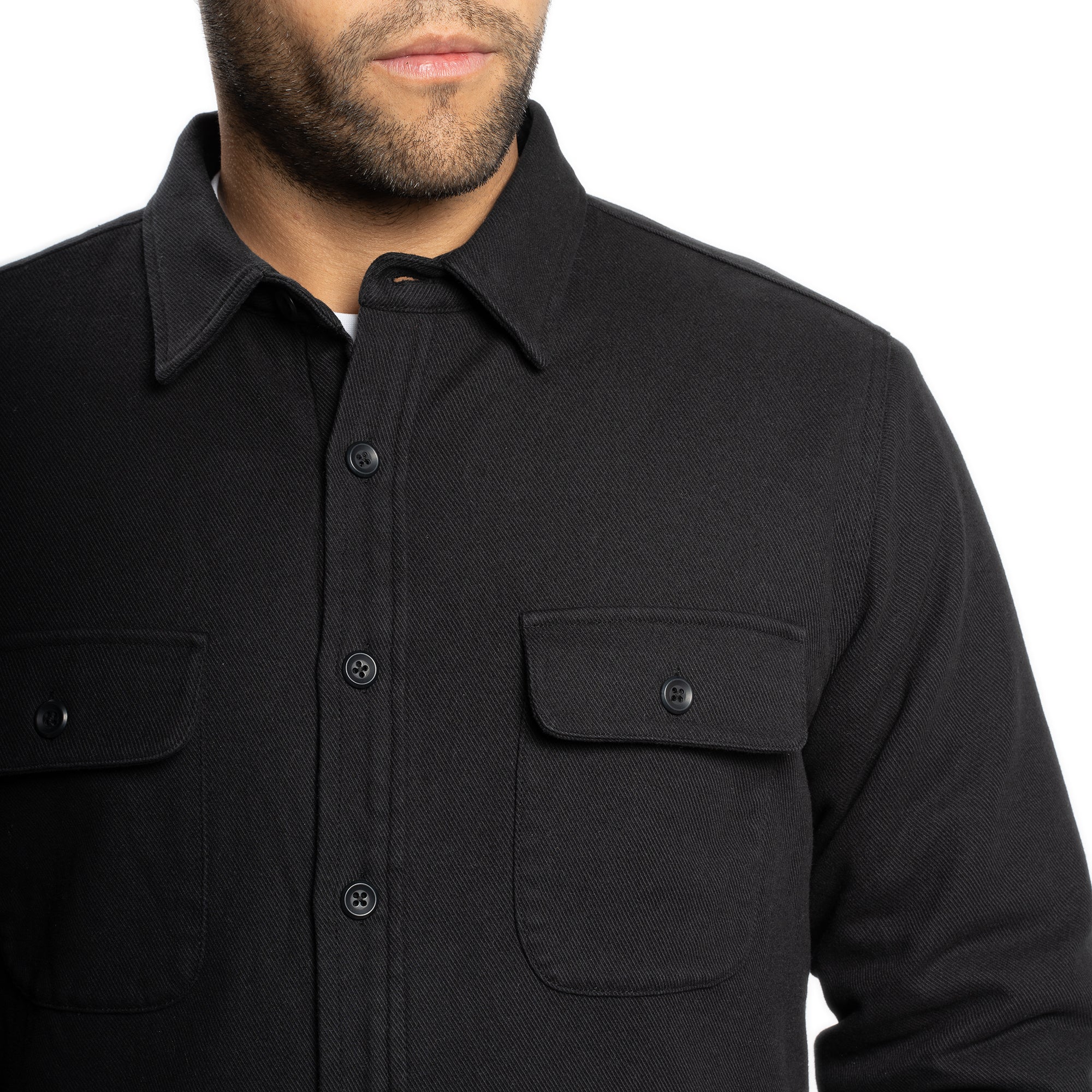 Flannel Jackets - Black - Image 4