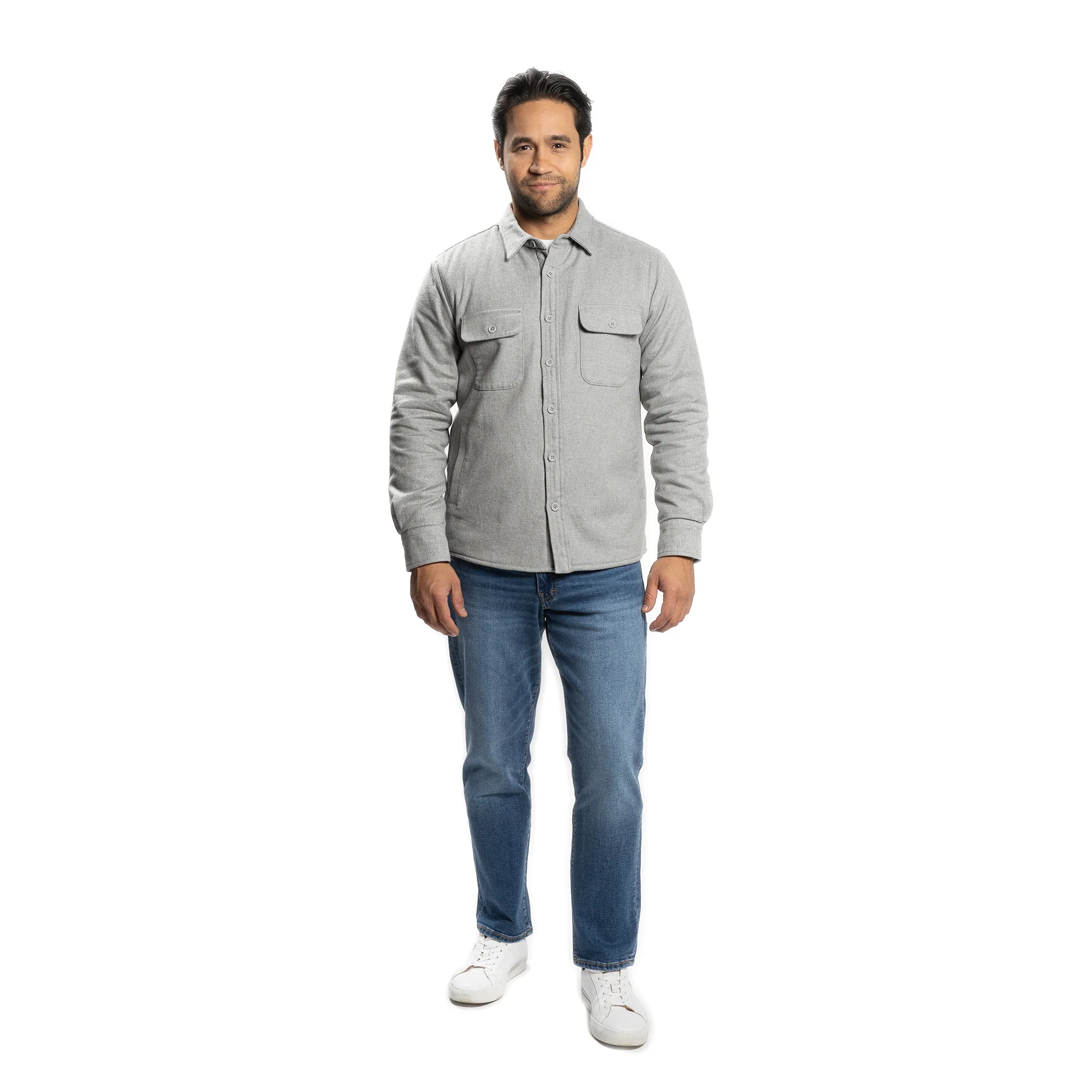Flannel Jackets - Grey - Image 5