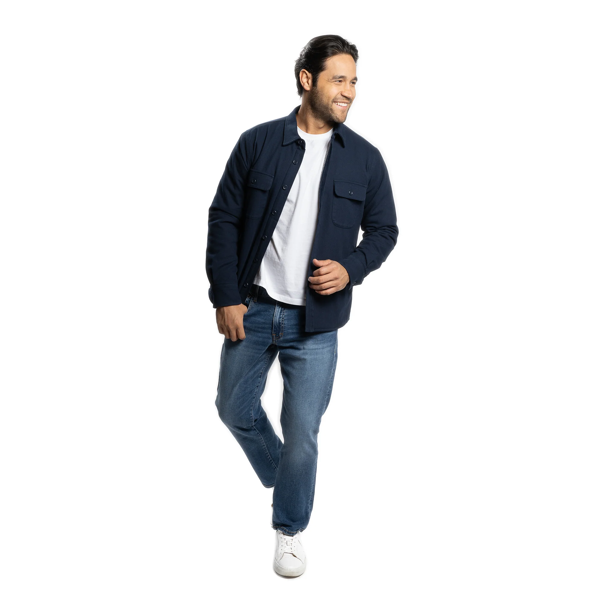 Flannel Jackets - Navy - Image 6