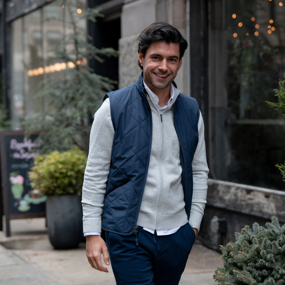 Flatiron Vest - Navy - Image 4