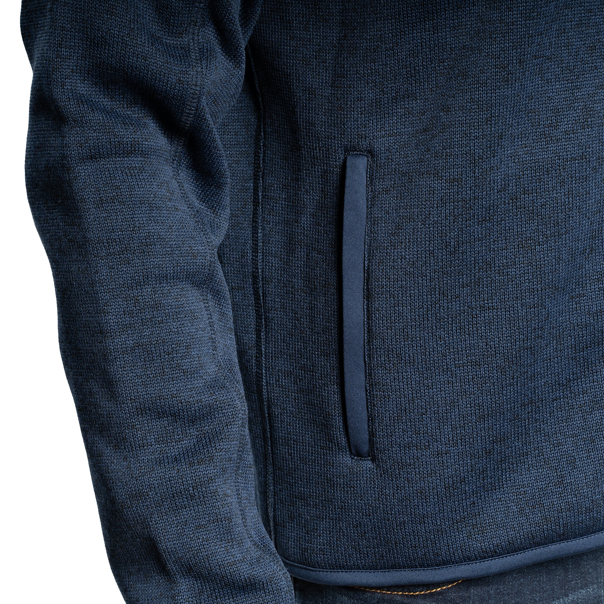 Fleece Jacket - Navy - Image 3