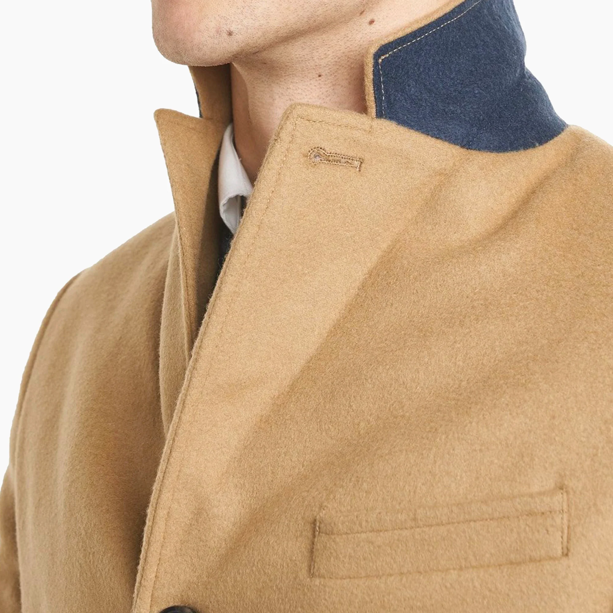 Fulton Wool Cashmere Topcoat - Camel - Image 6
