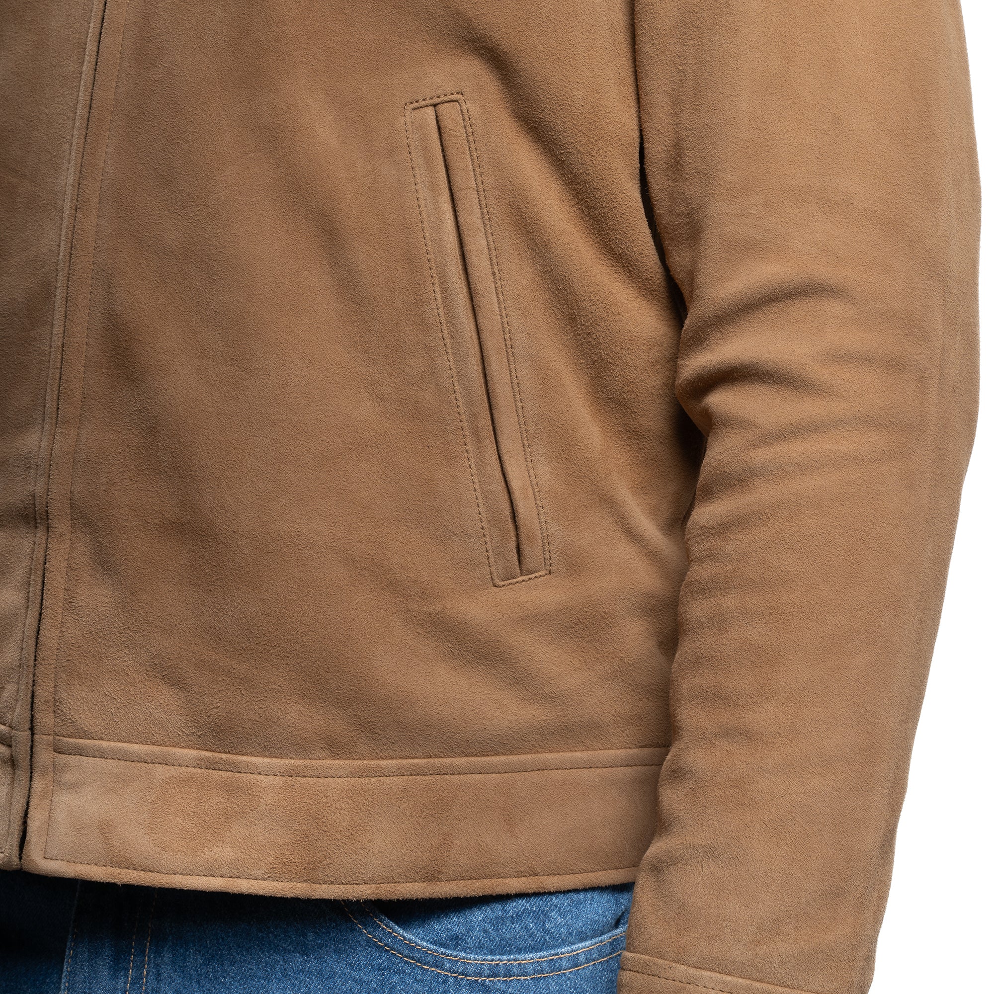 Goat Suede Jacket - Image 3