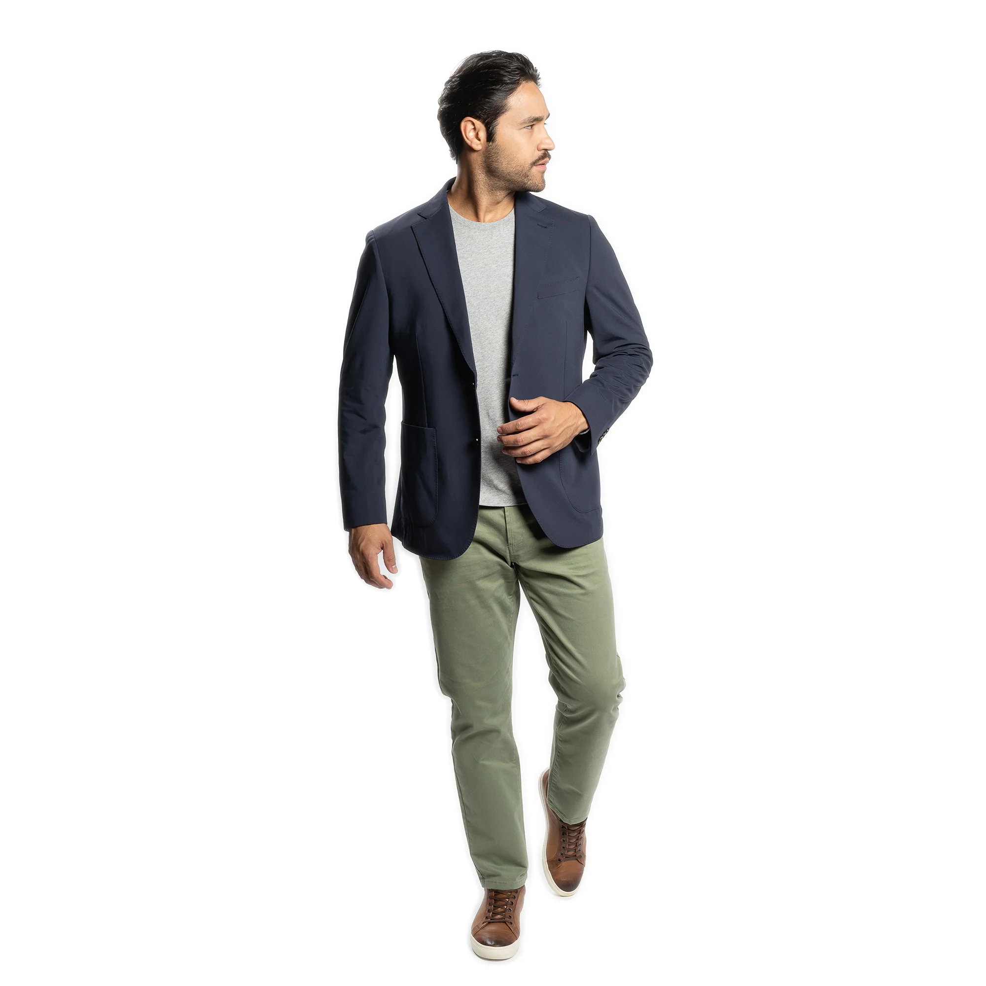 Italian Tech Blazers - Navy - Image 4
