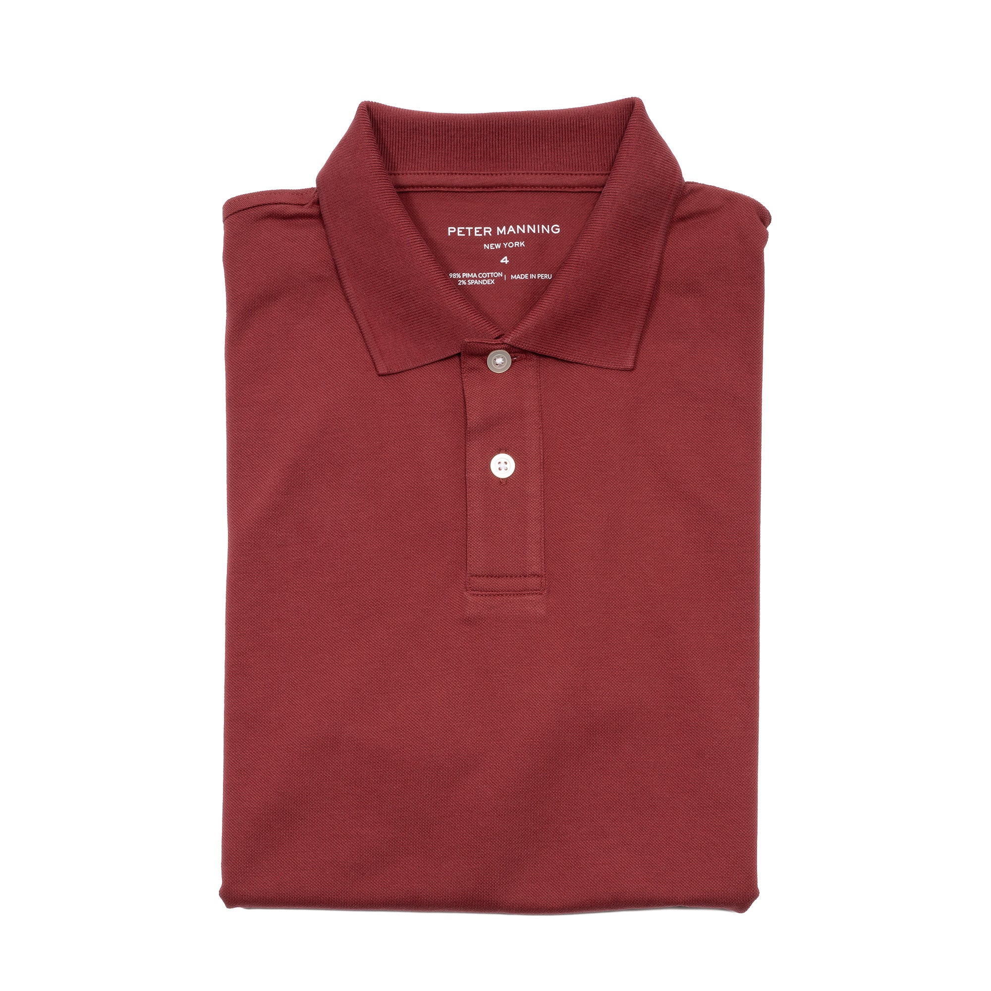 James Polo Shirt - Burgundy - Image 6