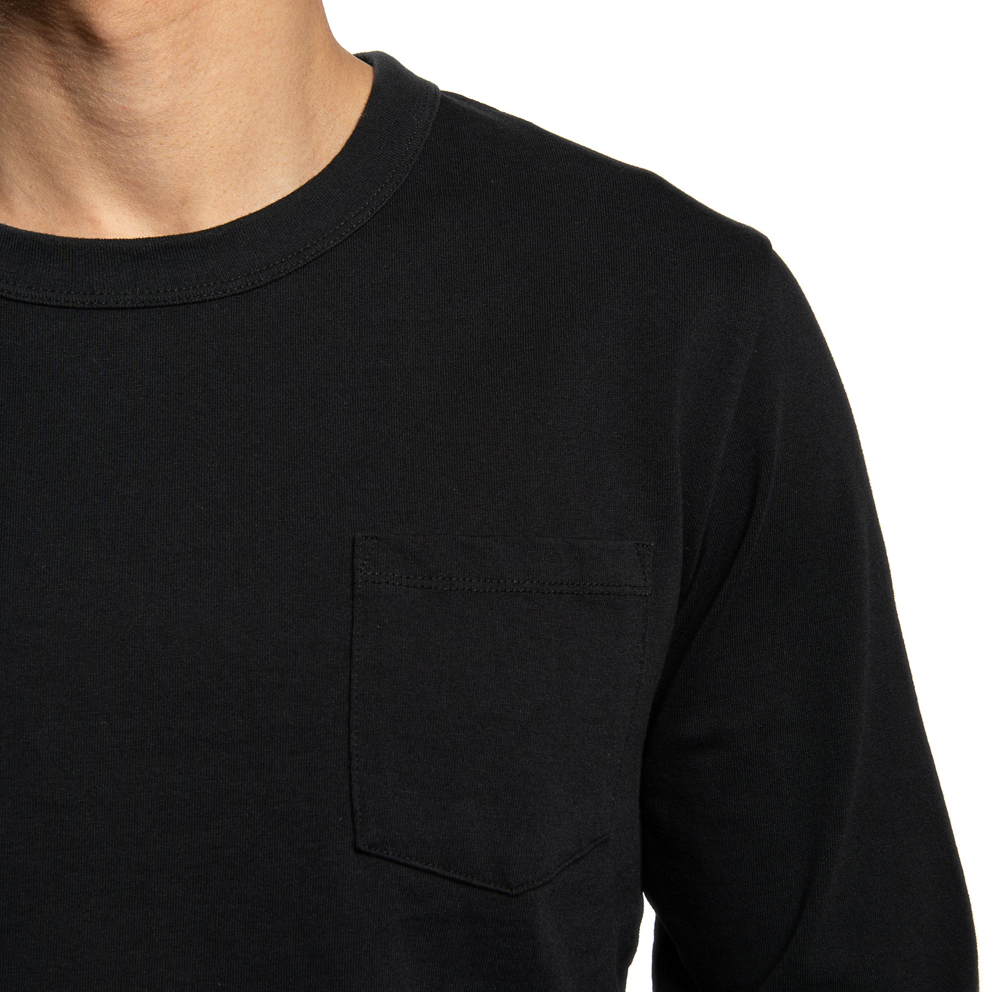 Japanese Long Sleeve T-Shirts - Black - Image 6