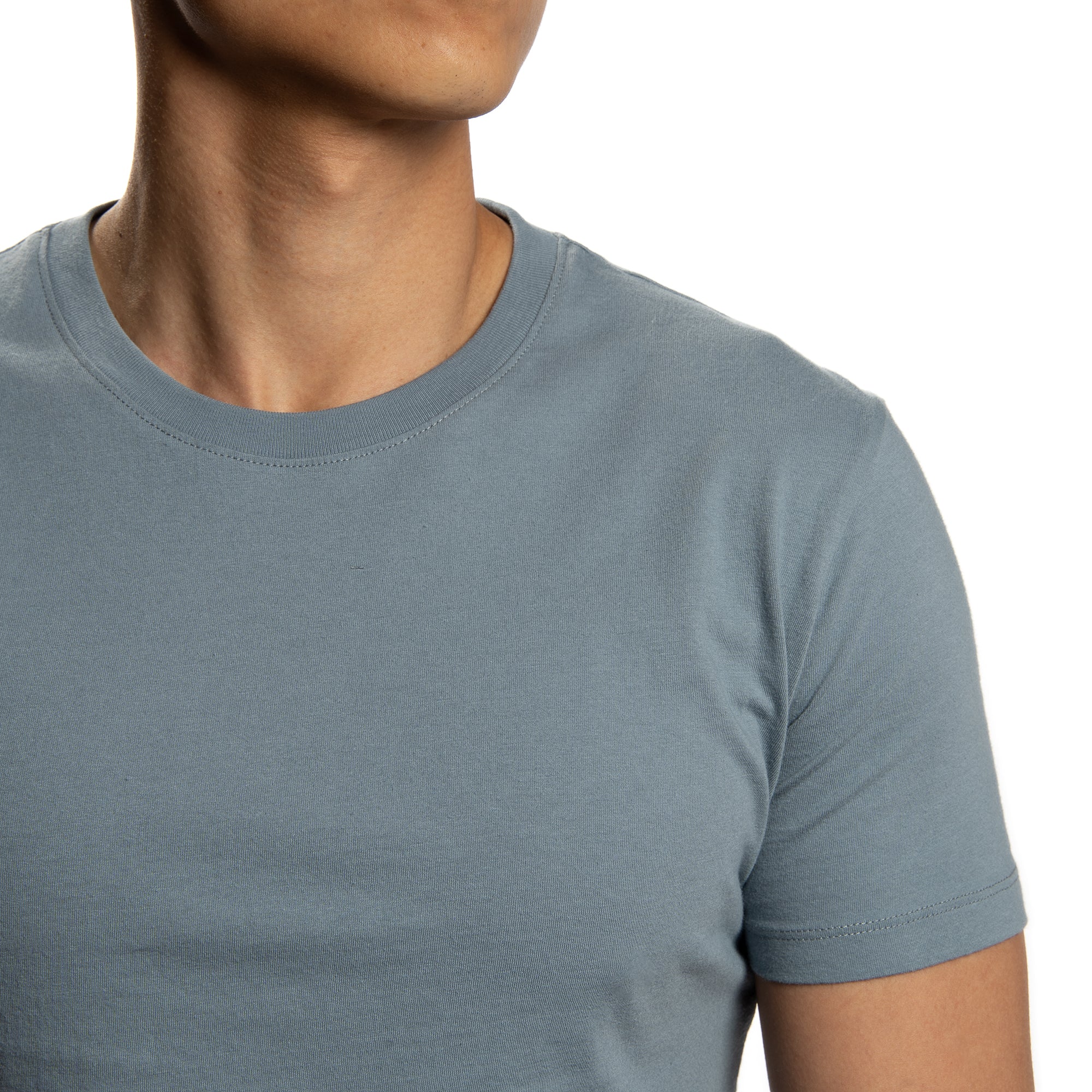 Japanese Summer T-Shirt - Denim - Image 4