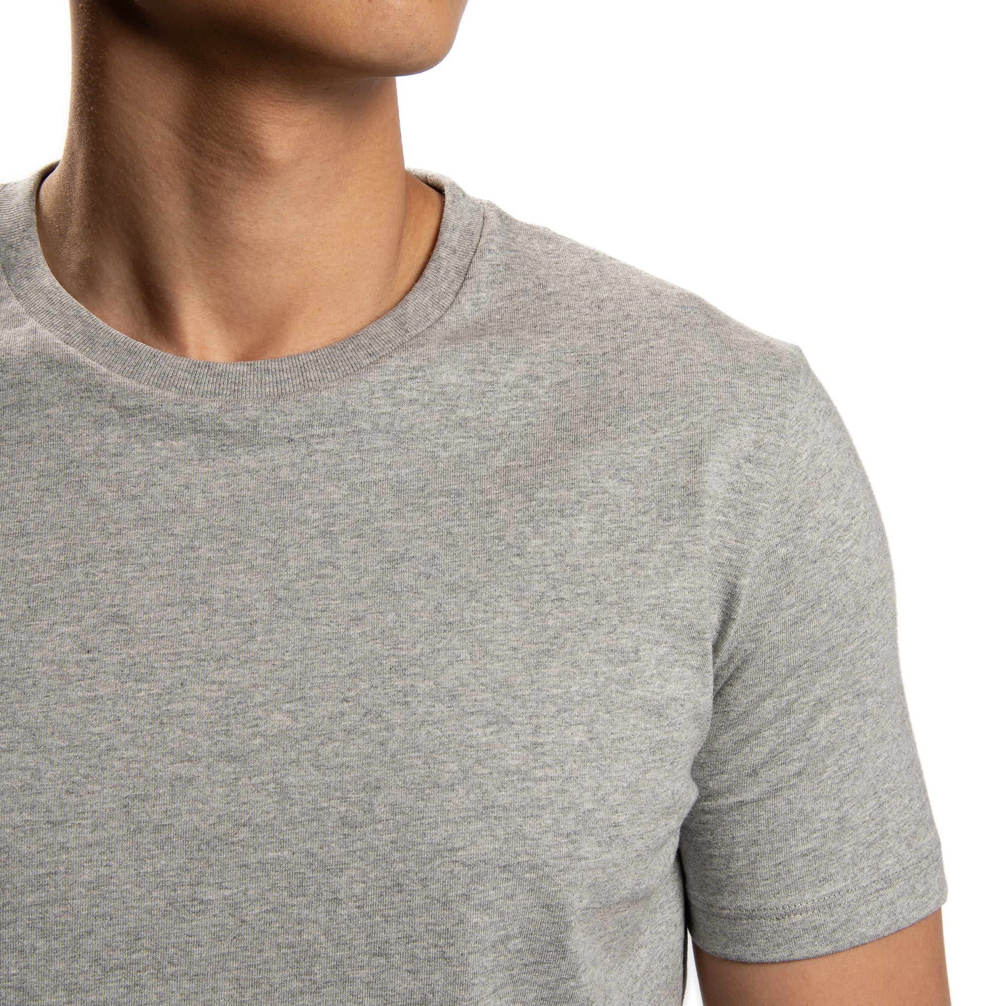 Japanese Summer T-Shirt - Heather Grey - Image 5