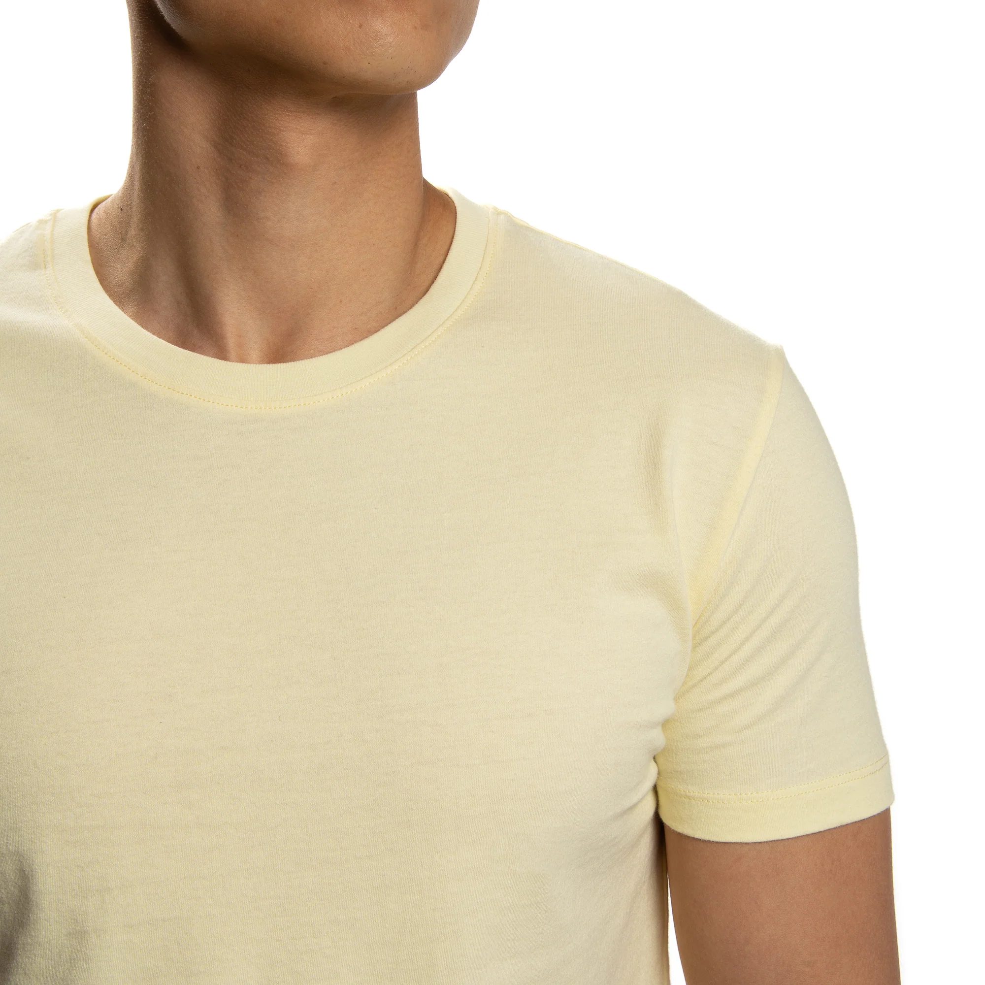 Japanese Summer T-Shirt - Pale Yellow - Image 4