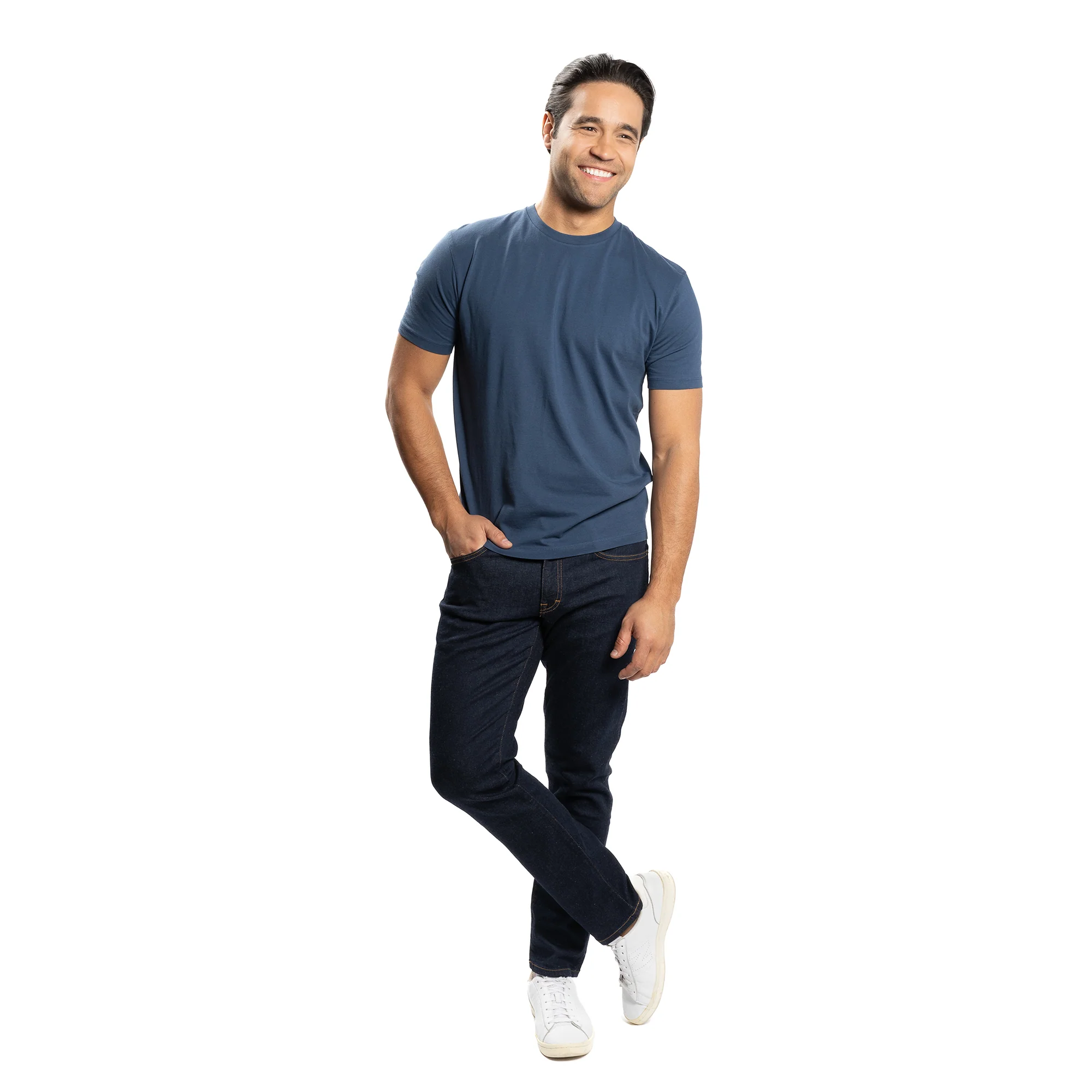 Johnny Stretch Jeans Slim Fit - Indigo  Rinse - Image 4