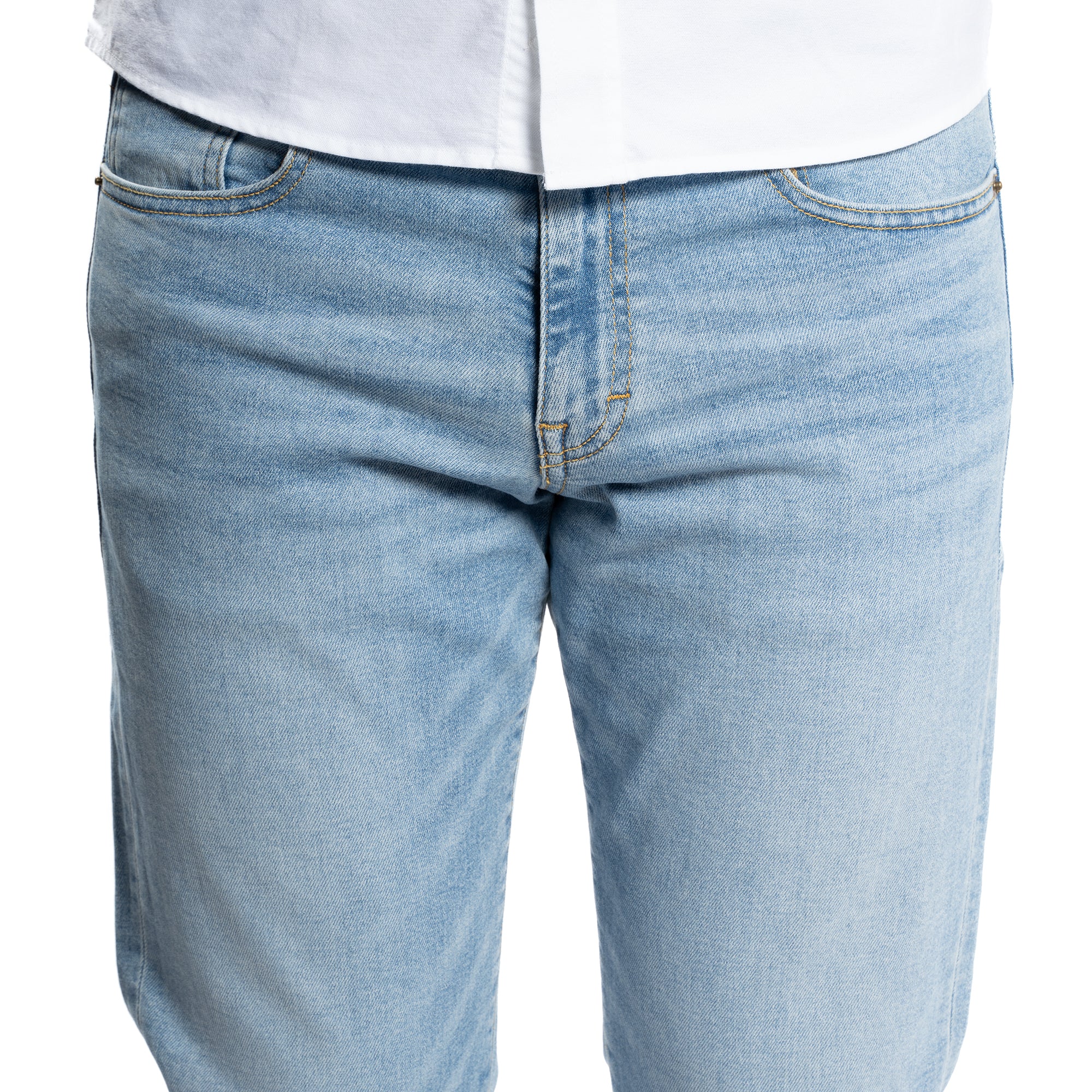Johnny Stretch Jeans Slim Fit - Light Wash - Image 4