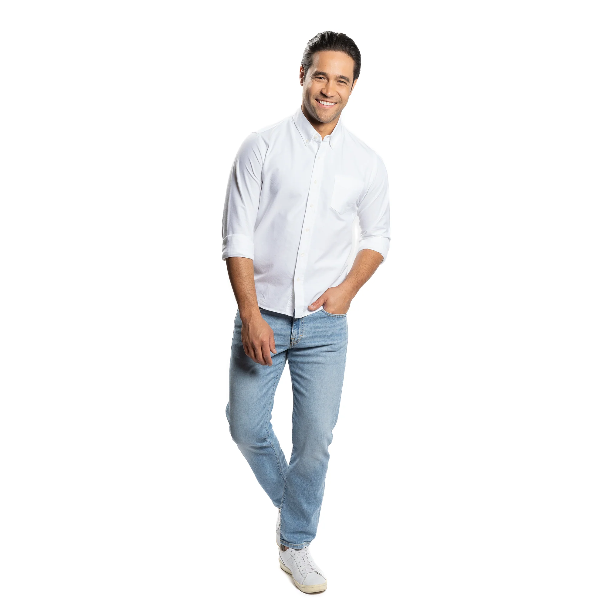 Johnny Stretch Jeans Slim Fit - Light Wash - Image 5