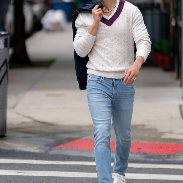 Johnny Stretch Jeans Slim Fit - Light Wash - Image 3