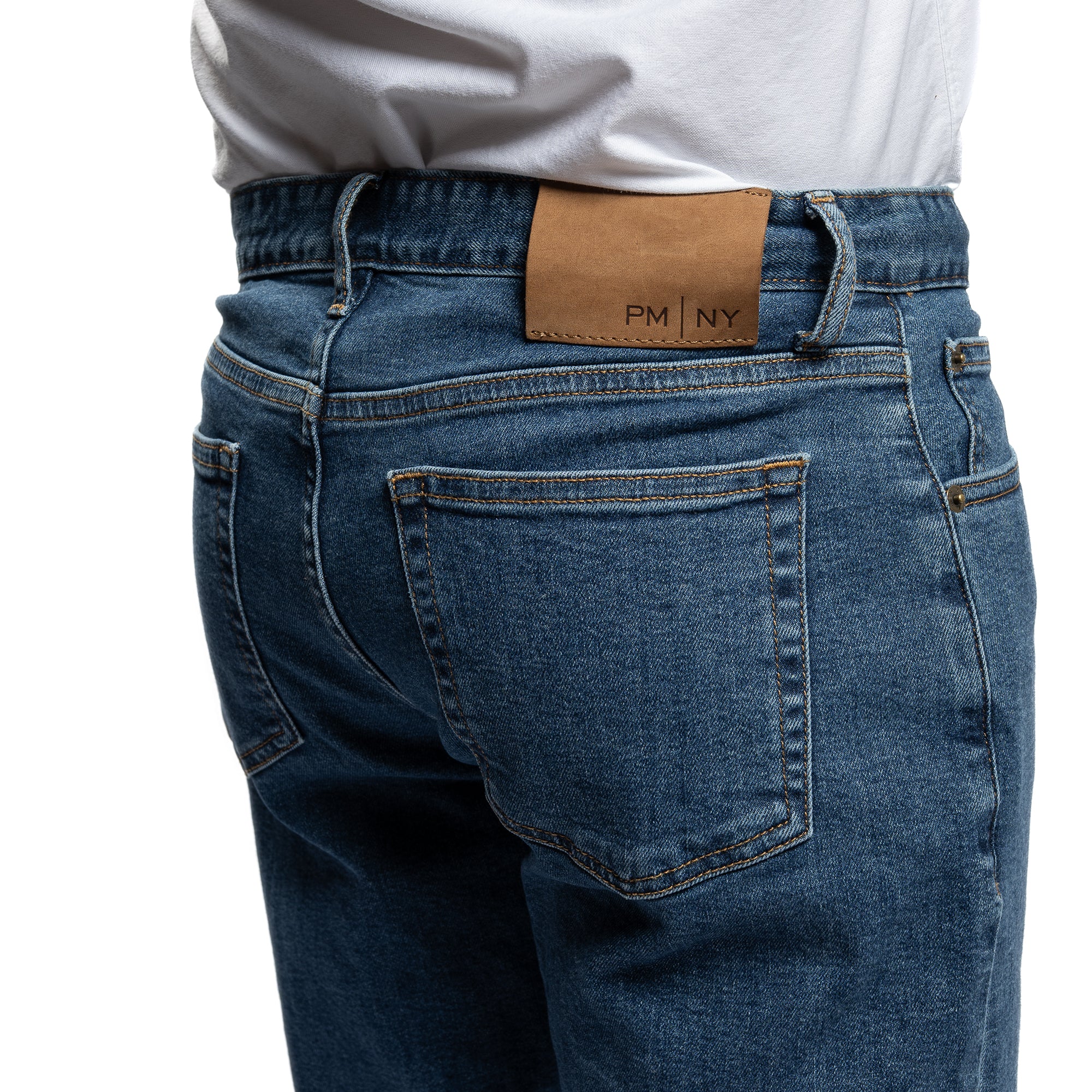 Johnny Stretch Jeans Standard Fit - Medium Rinse - Image 5