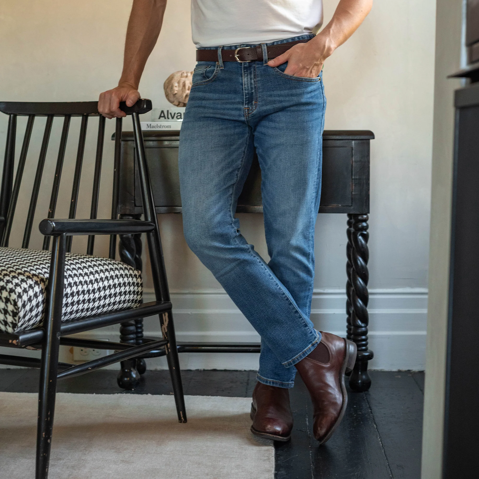 Johnny Stretch Jeans Standard Fit - Medium Wash - Image 3