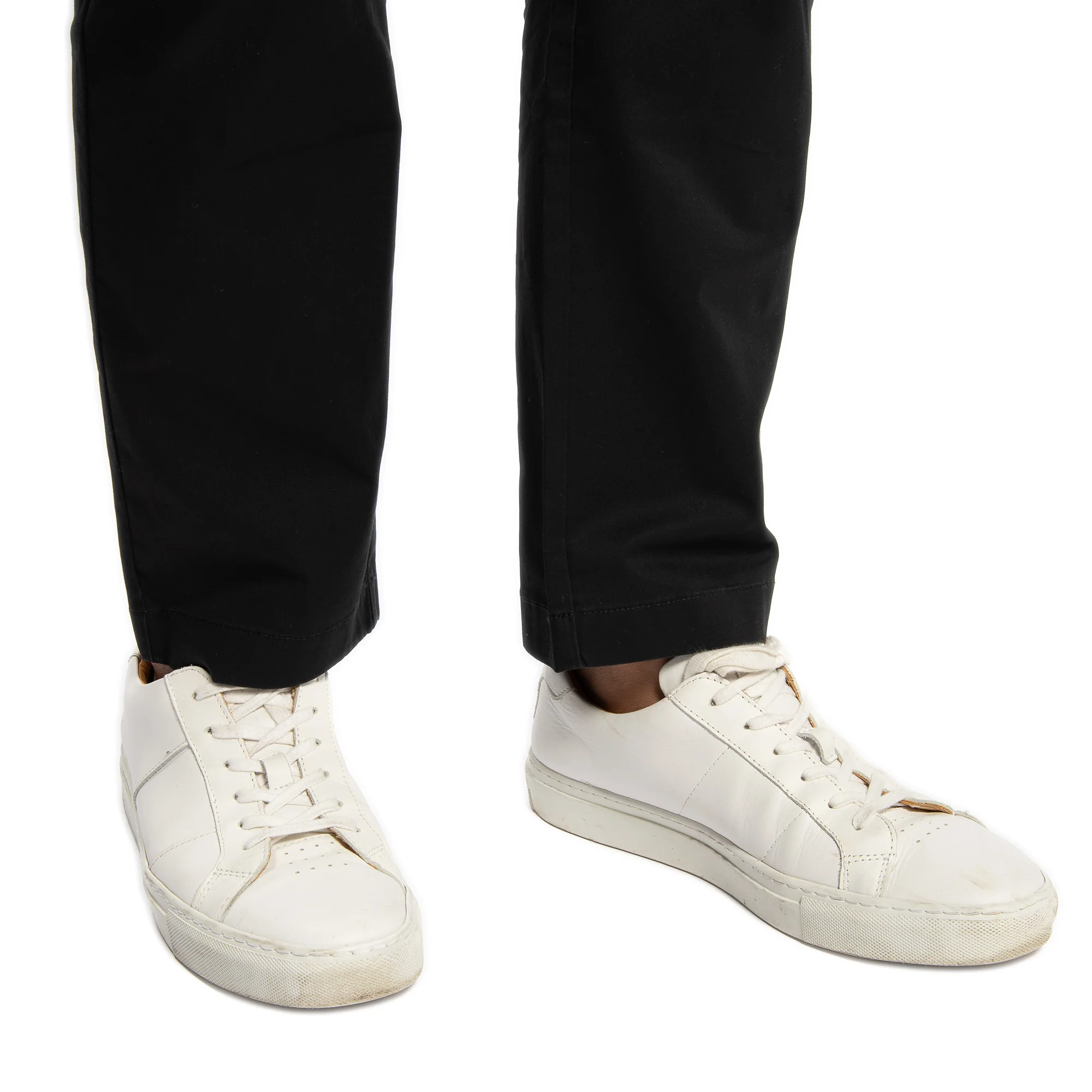 Lightweight Stretch Chinos Standard Fit - Black - Image 5