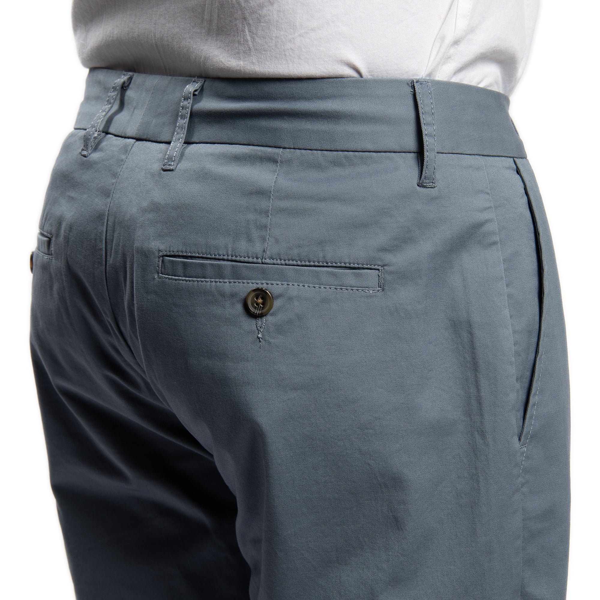 Lightweight Stretch Chinos Standard Fit - Slate - Image 5