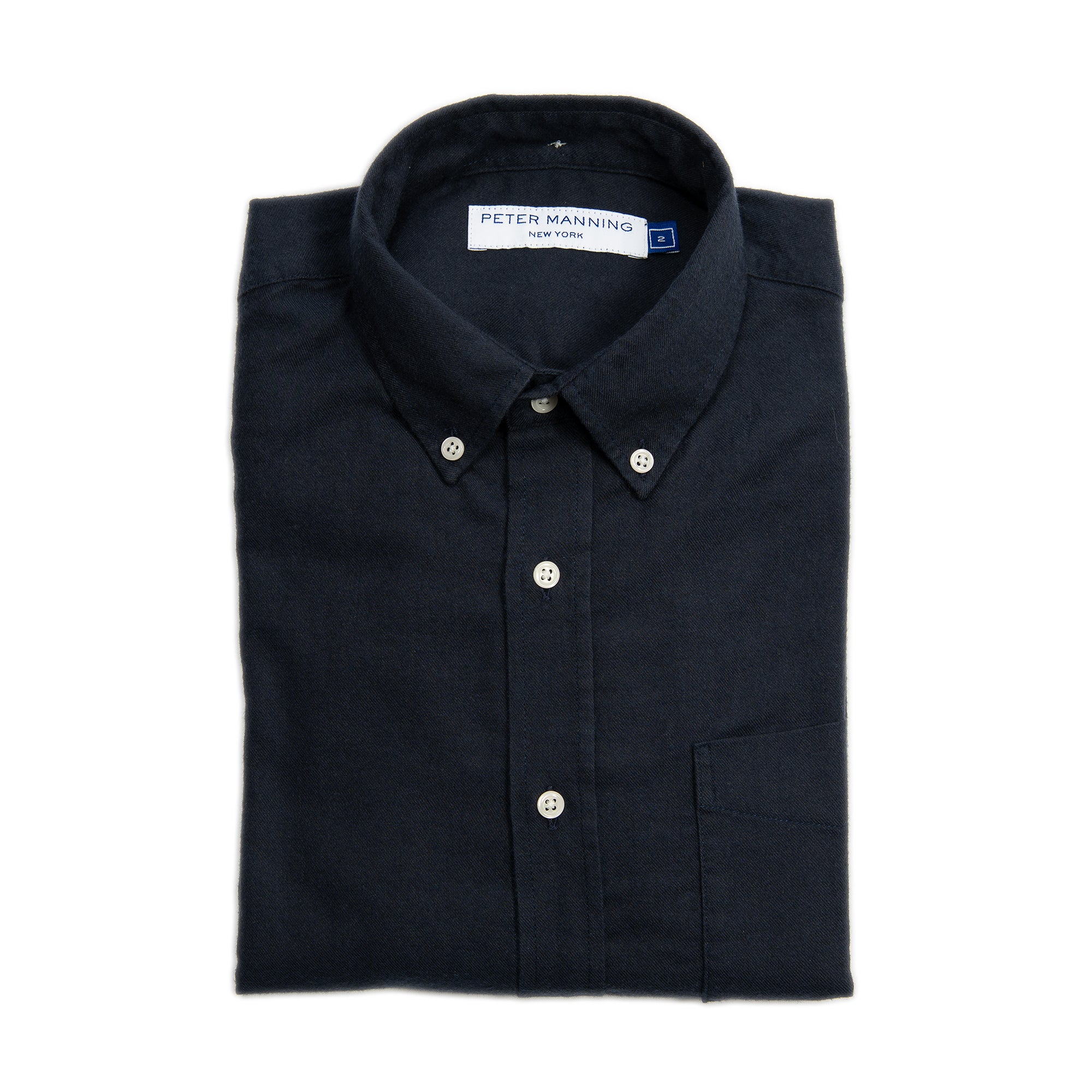 Merino Wool Shirts - Navy