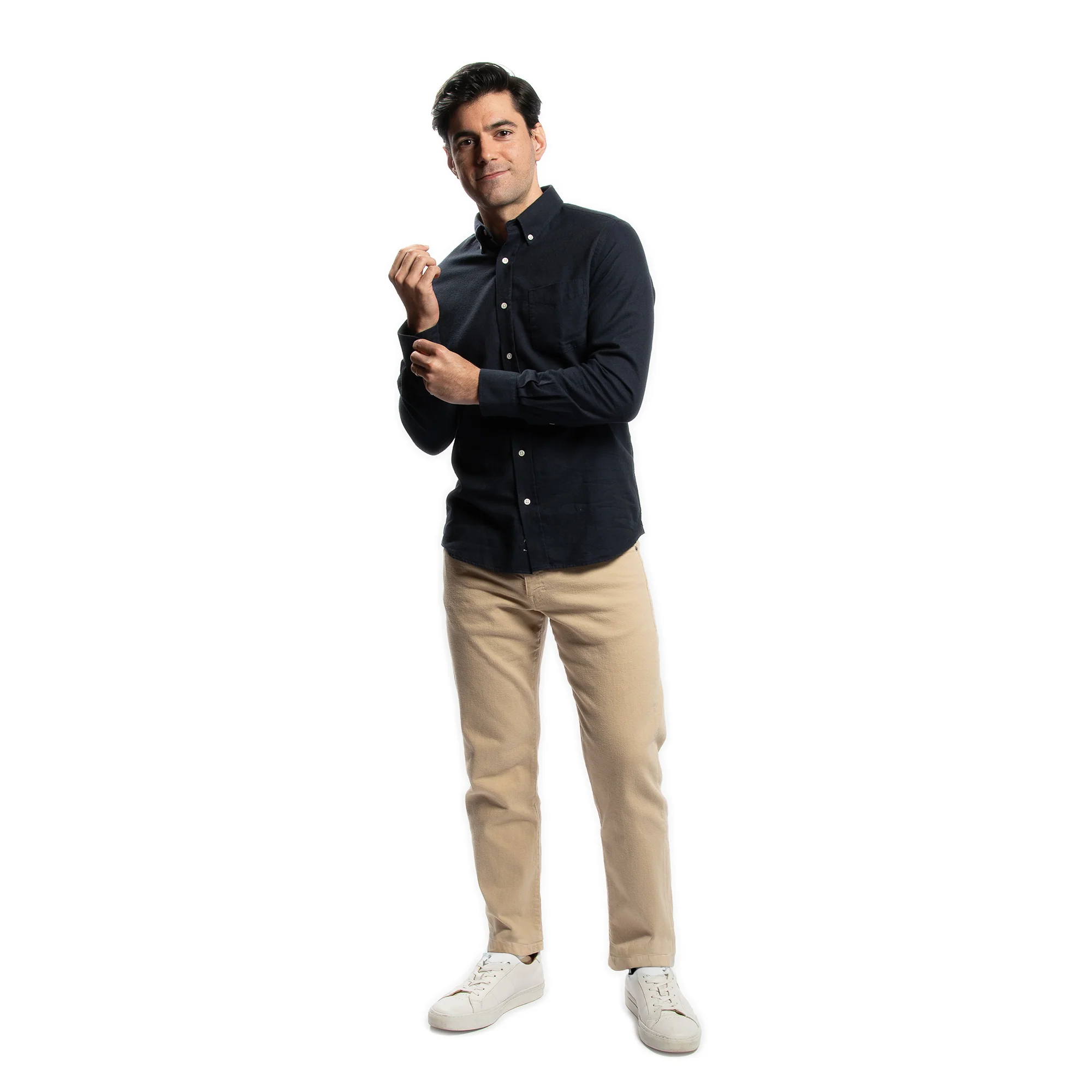 Merino Wool Shirts - Navy - Image 7