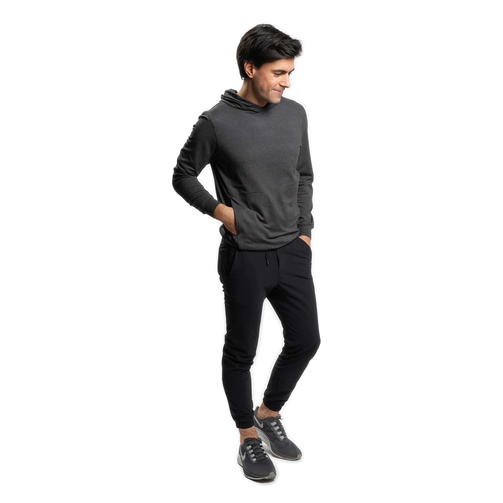 Performance Hoodie - Charcoal - Image 3