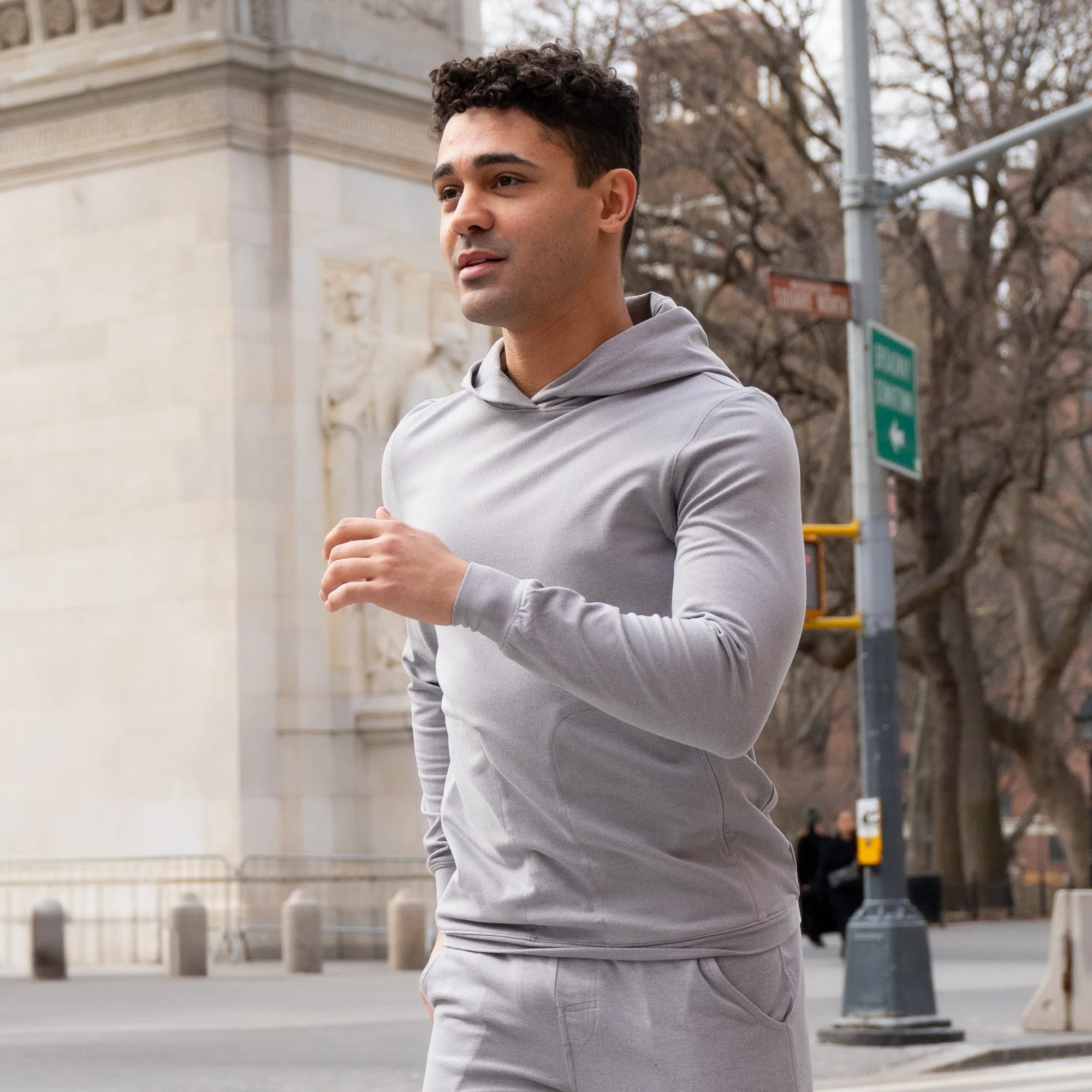 Performance Hoodie - Grey - Image 4