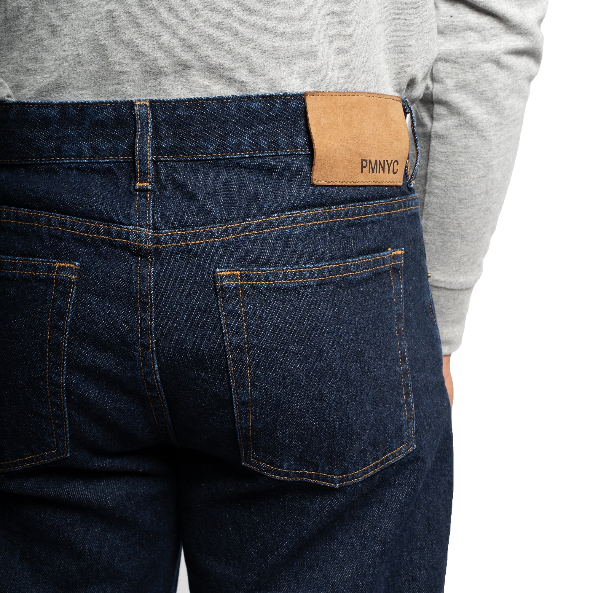 PMNYC Jeans Slim Fit - Dark Indigo Wash - Image 5